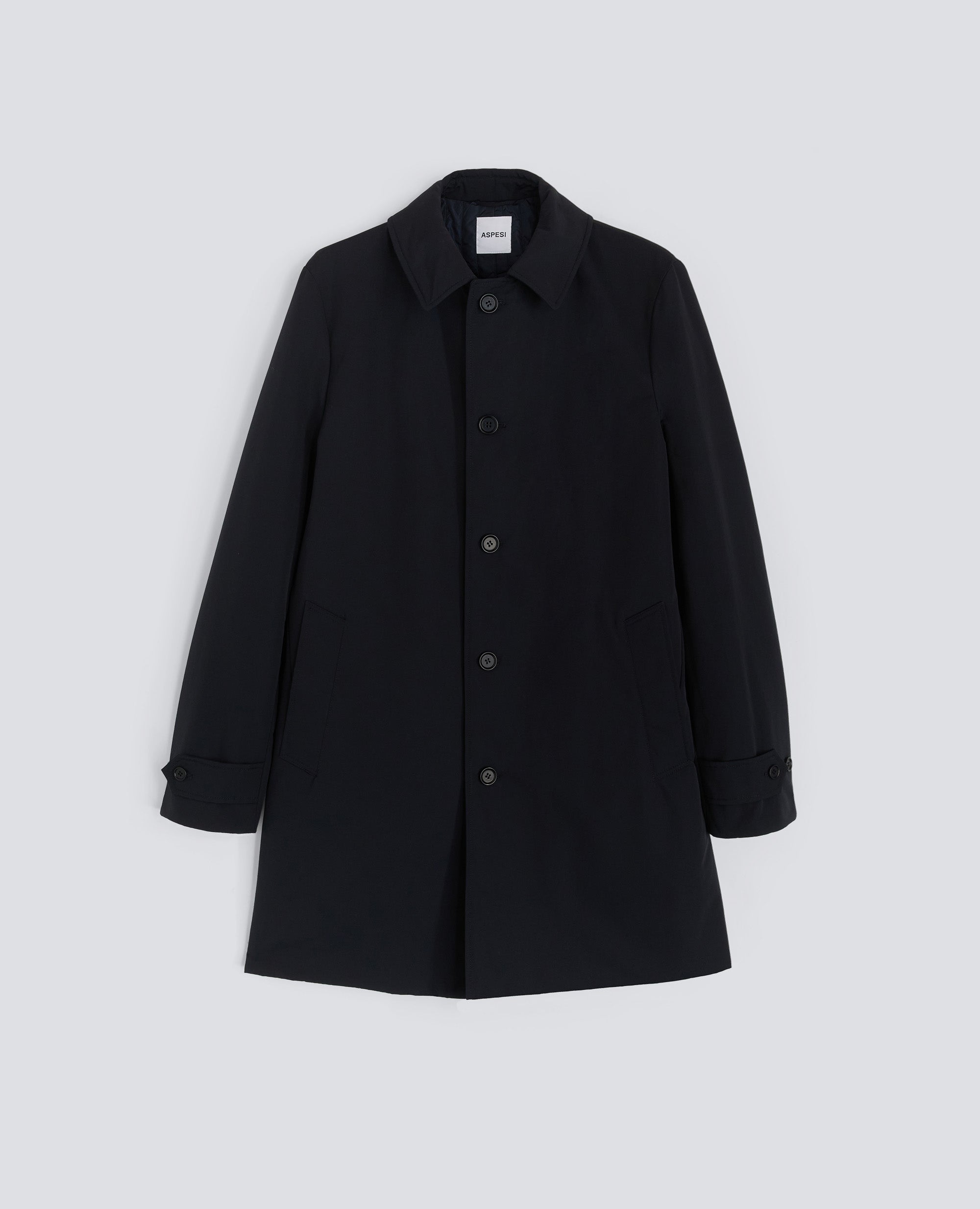 IMPERMEABILE VODKA LE IN MISTO COTONE-NAVY-NAVY-AZUL MARINO-NAVY-NAVY