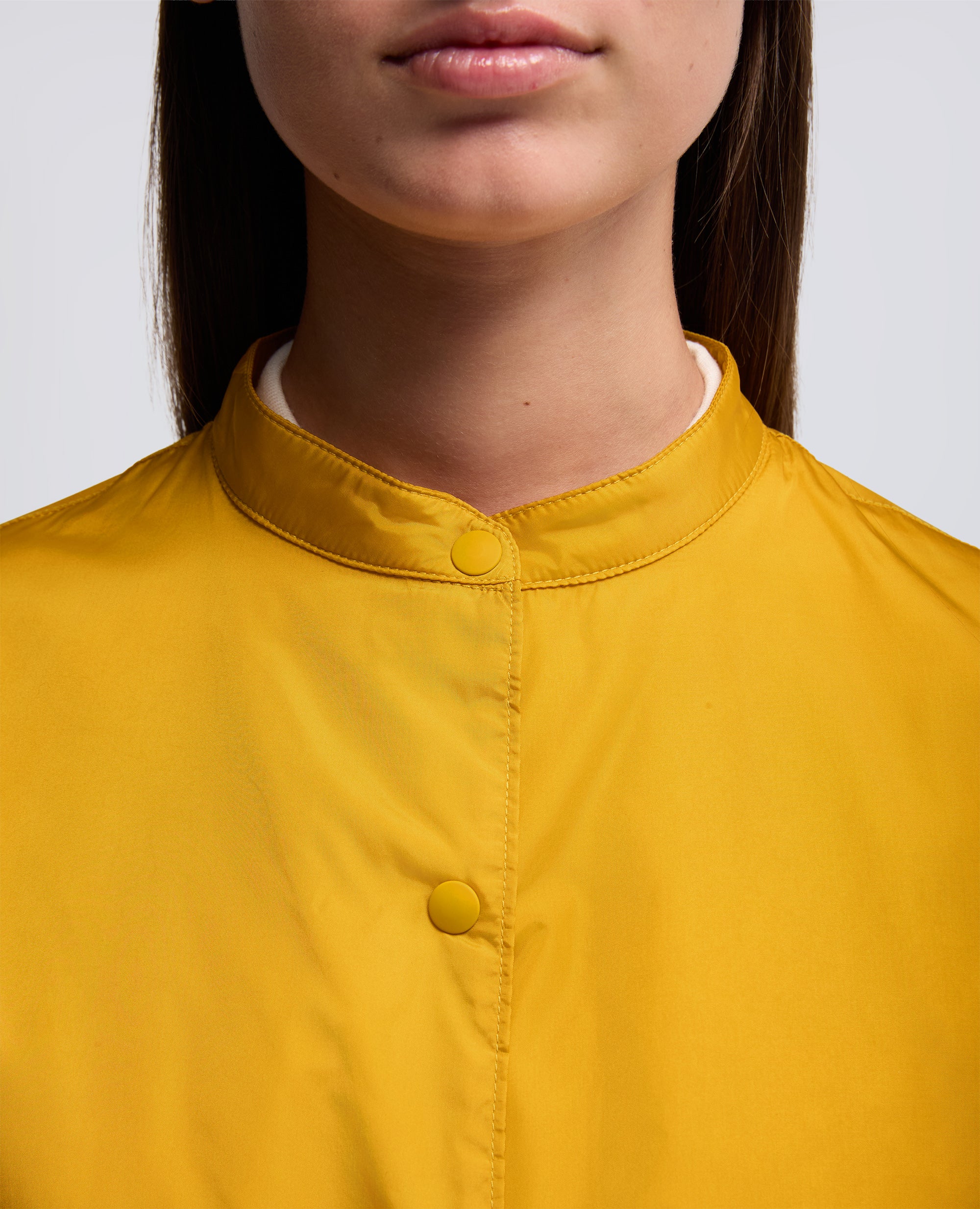GIACCA CAMICIA IN TAFFETÀ TECNICO-GIALLO-YELLOW-AMARILLO-GELB-JAUNE