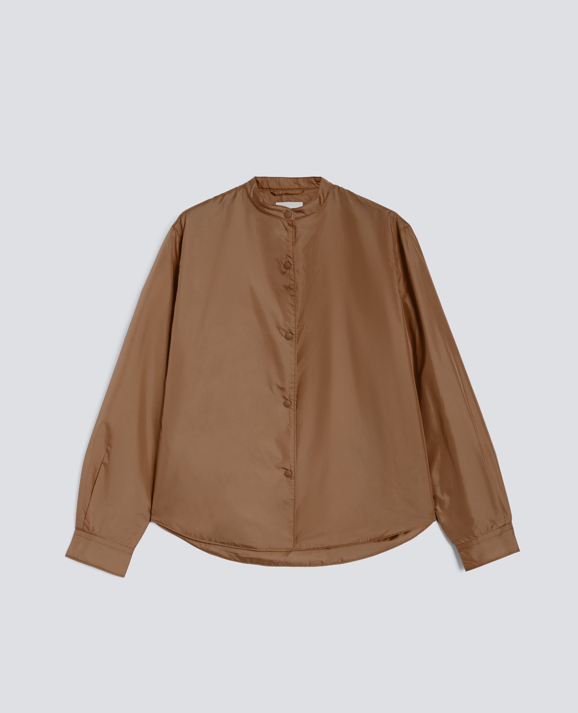 GIACCA CAMICIA IN TAFFETÀ TECNICO-BISCOTTO-BISCUIT-GALLETA-COOKIE-BISCUIT