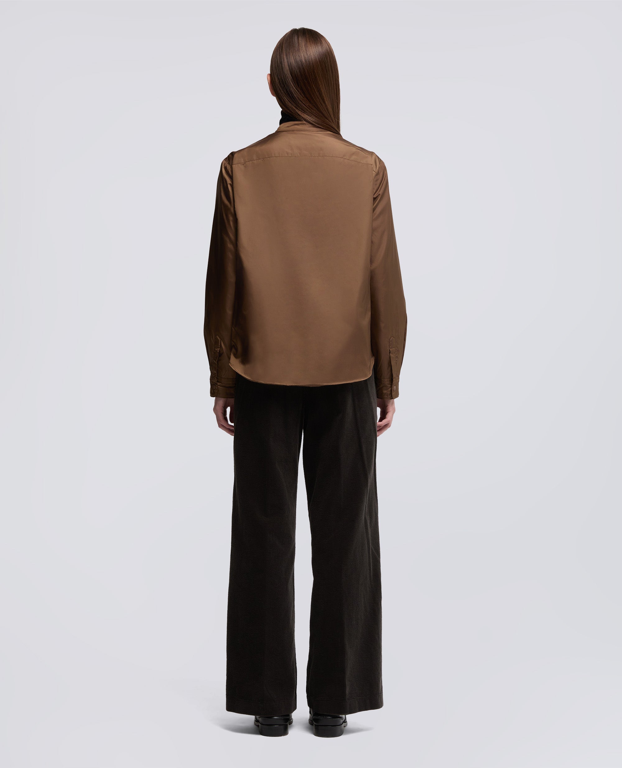 GIACCA CAMICIA IN TAFFETÀ TECNICO-BISCOTTO-BISCUIT-GALLETA-COOKIE-BISCUIT