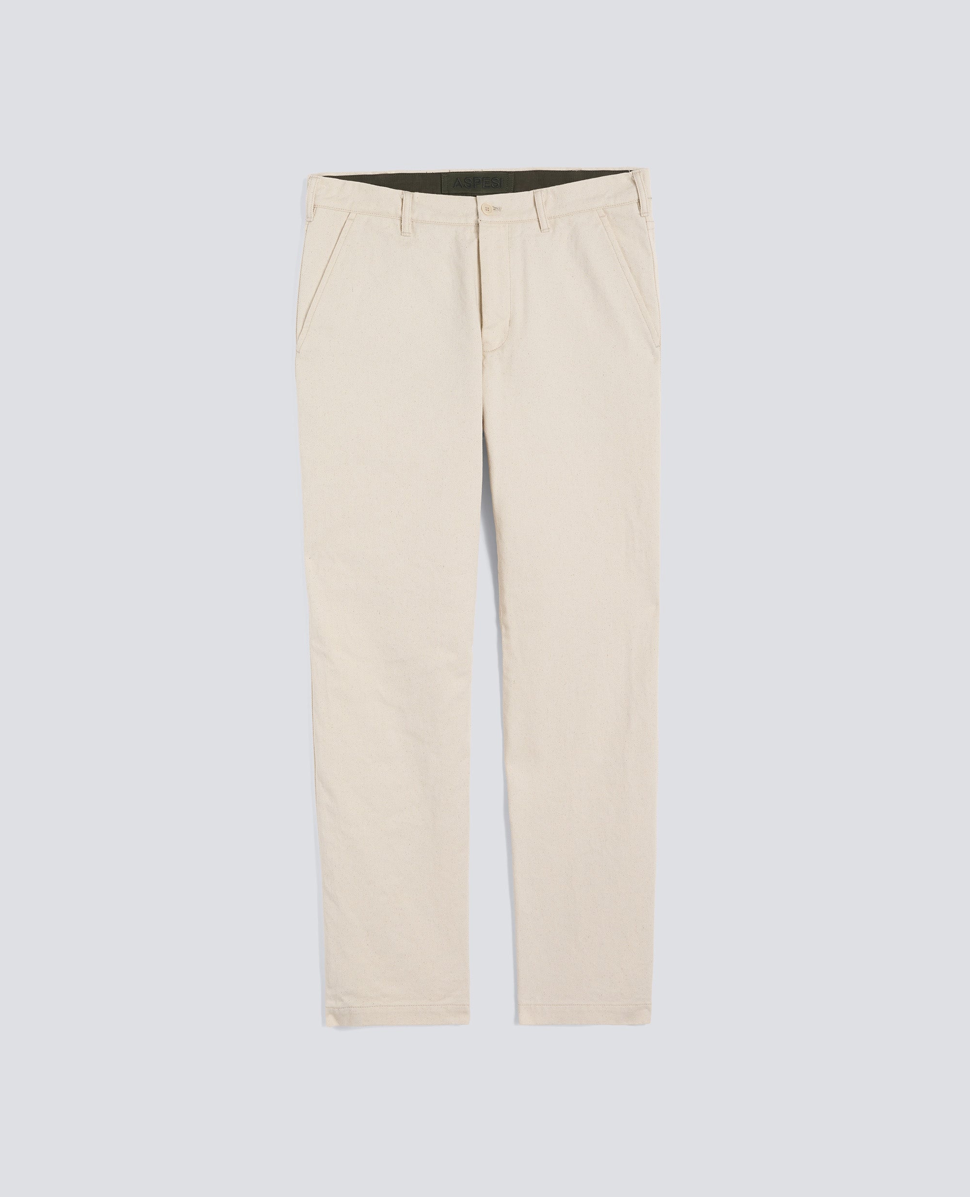 PANTALONE IN BULL DI COTONE NATURALE-NATURALE-NATURAL-NATURAL-NATURLICH-NATUREL