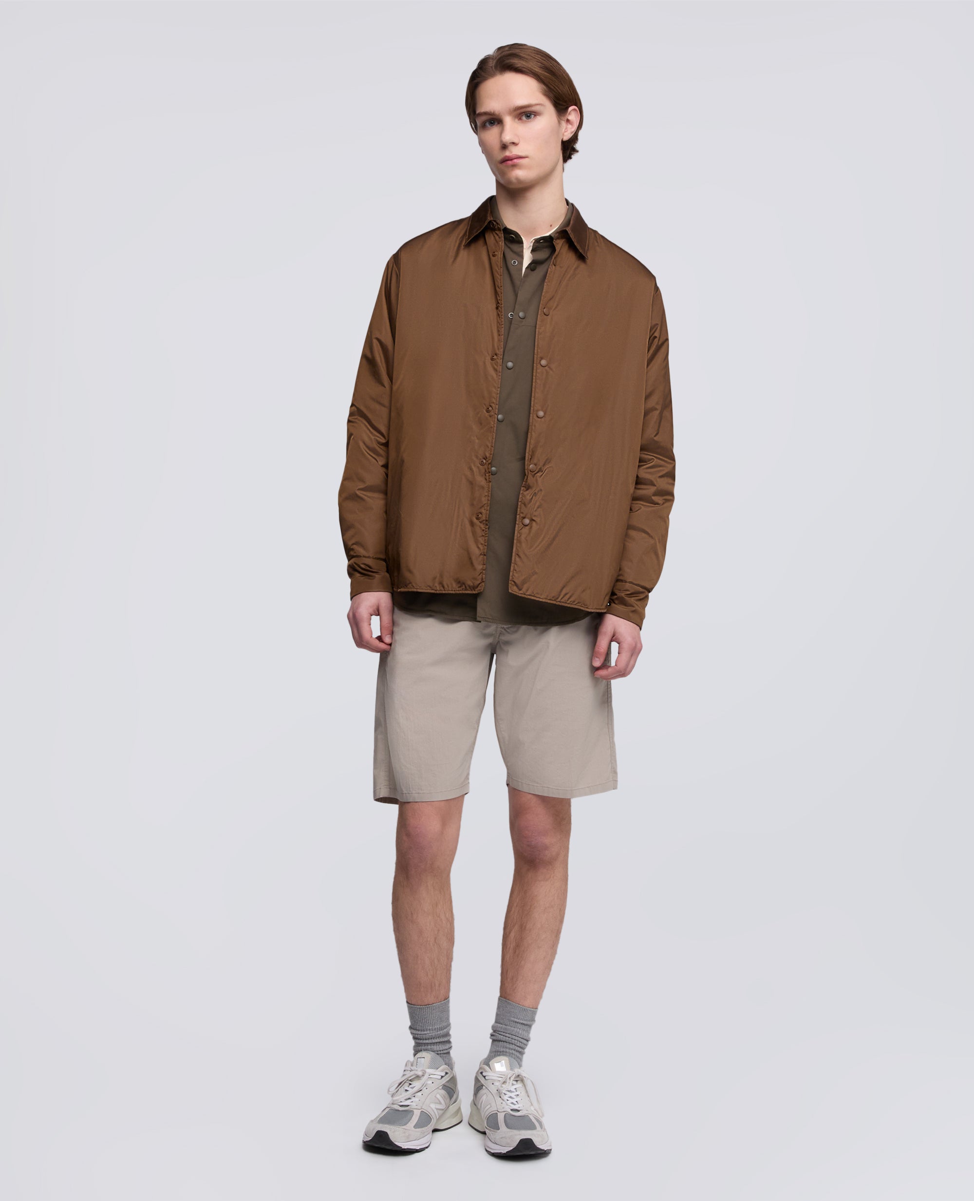 CAMICIA IN NYLON LEGGERO IMBOTTITA-BISCOTTO-BISCUIT-GALLETA-COOKIE-BISCUIT