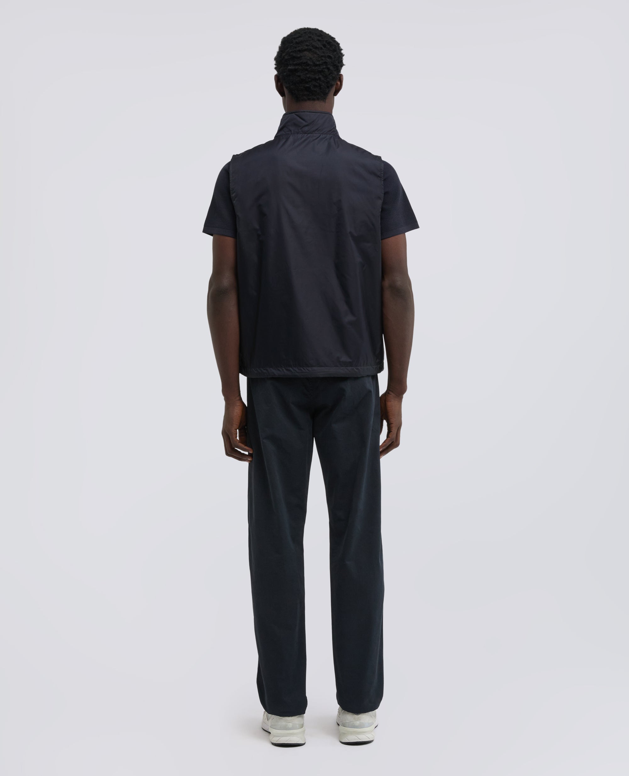 GILET VERNES IN NYLON-NERO-BLACK-NEGRO-SCHWARZ-NOIR