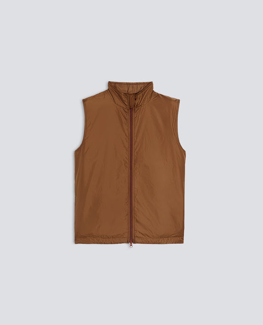 GILET VERNES IN NYLON-BISCOTTO-BISCUIT-GALLETA-COOKIE-BISCUIT