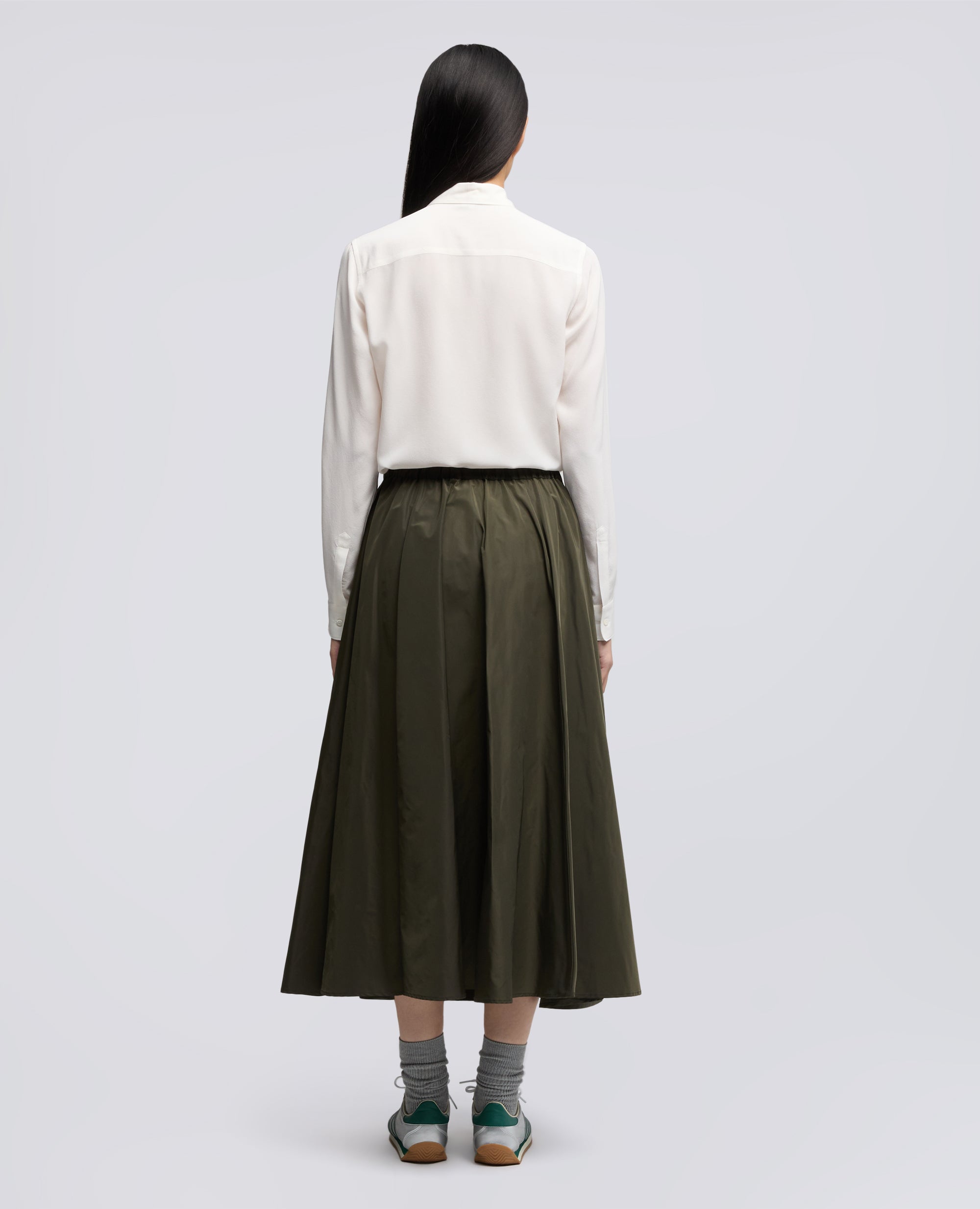 GONNA SFODERATA IN POLIESTERE TECNICO-MILITARE-MILITARY-MILITAR-MILITAR-MILITAIRE