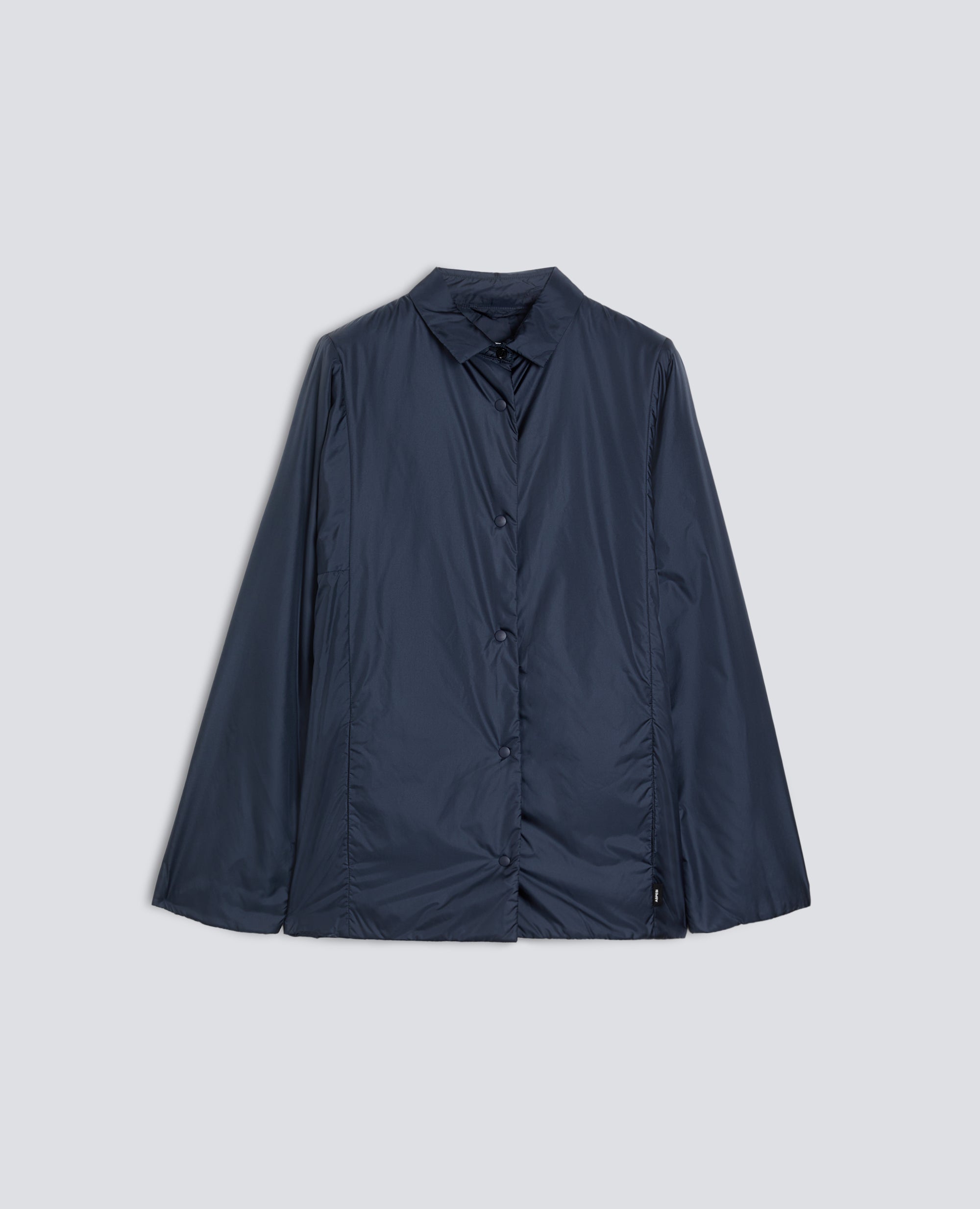 CAMICIA IN NYLON IMBOTTITA-NAVY-NAVY-AZUL MARINO-NAVY-NAVY