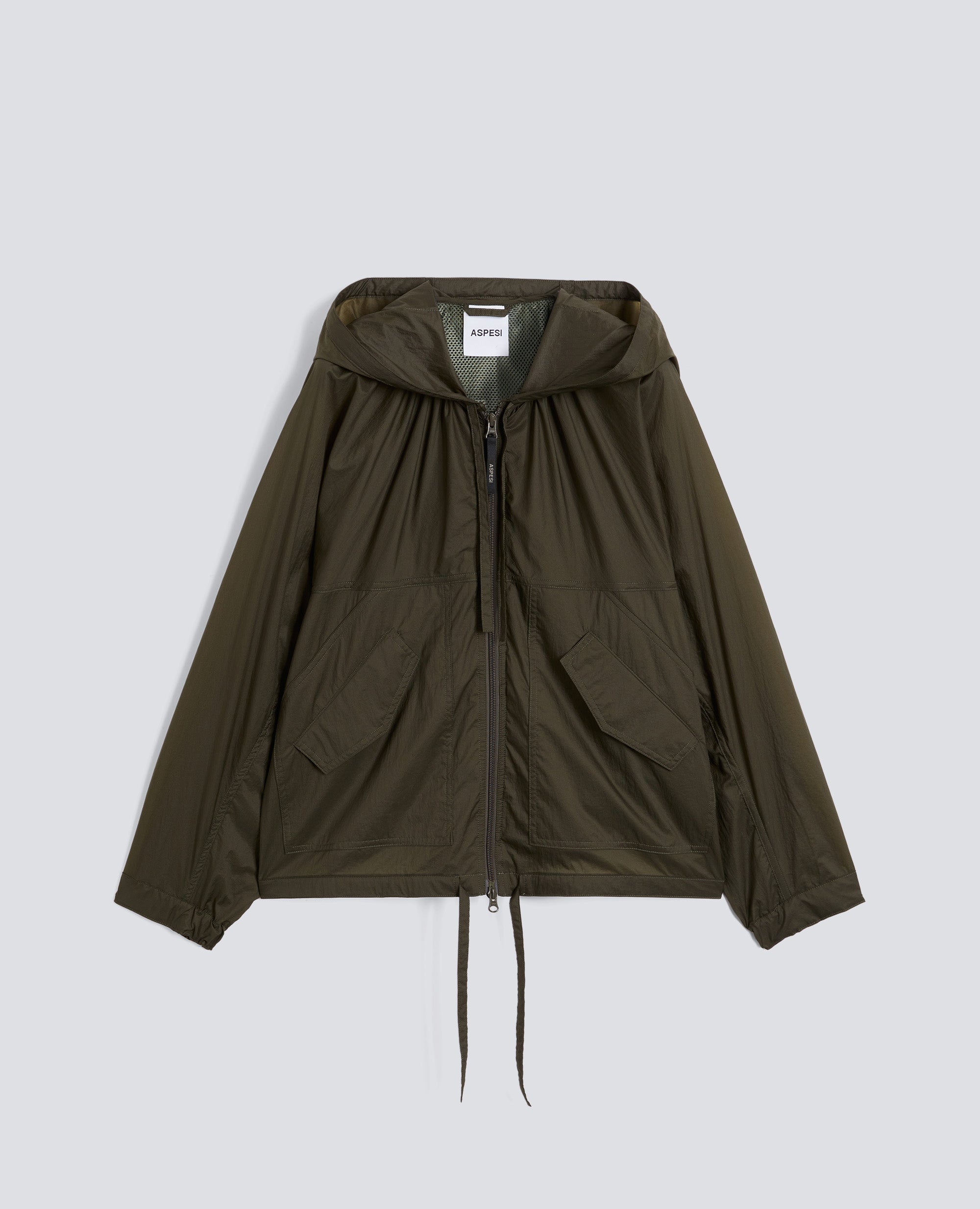 GIUBBOTTO SFODERATO IN NYLON-MILITARE-MILITARY-MILITAR-MILITAR-MILITAIRE