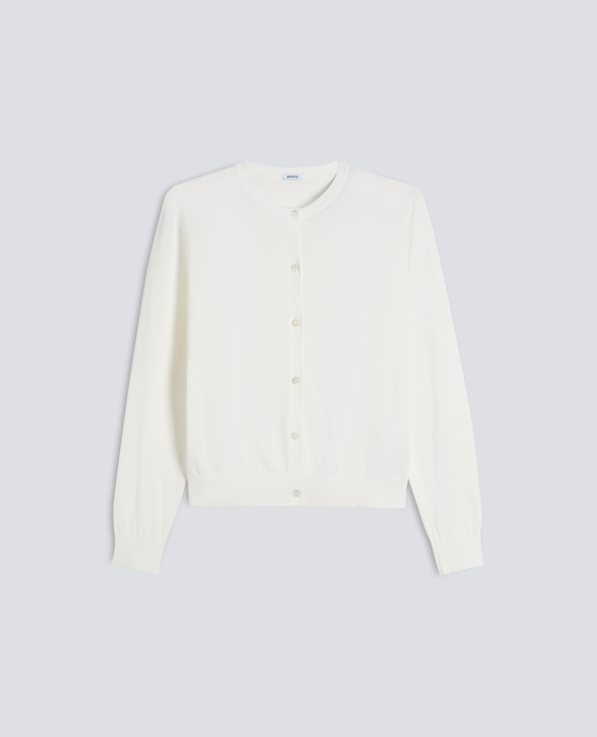 CARGIDAN GIROCOLLO IN COTONE-BIANCO-WHITE-BLANCO-WEISS-BLANC