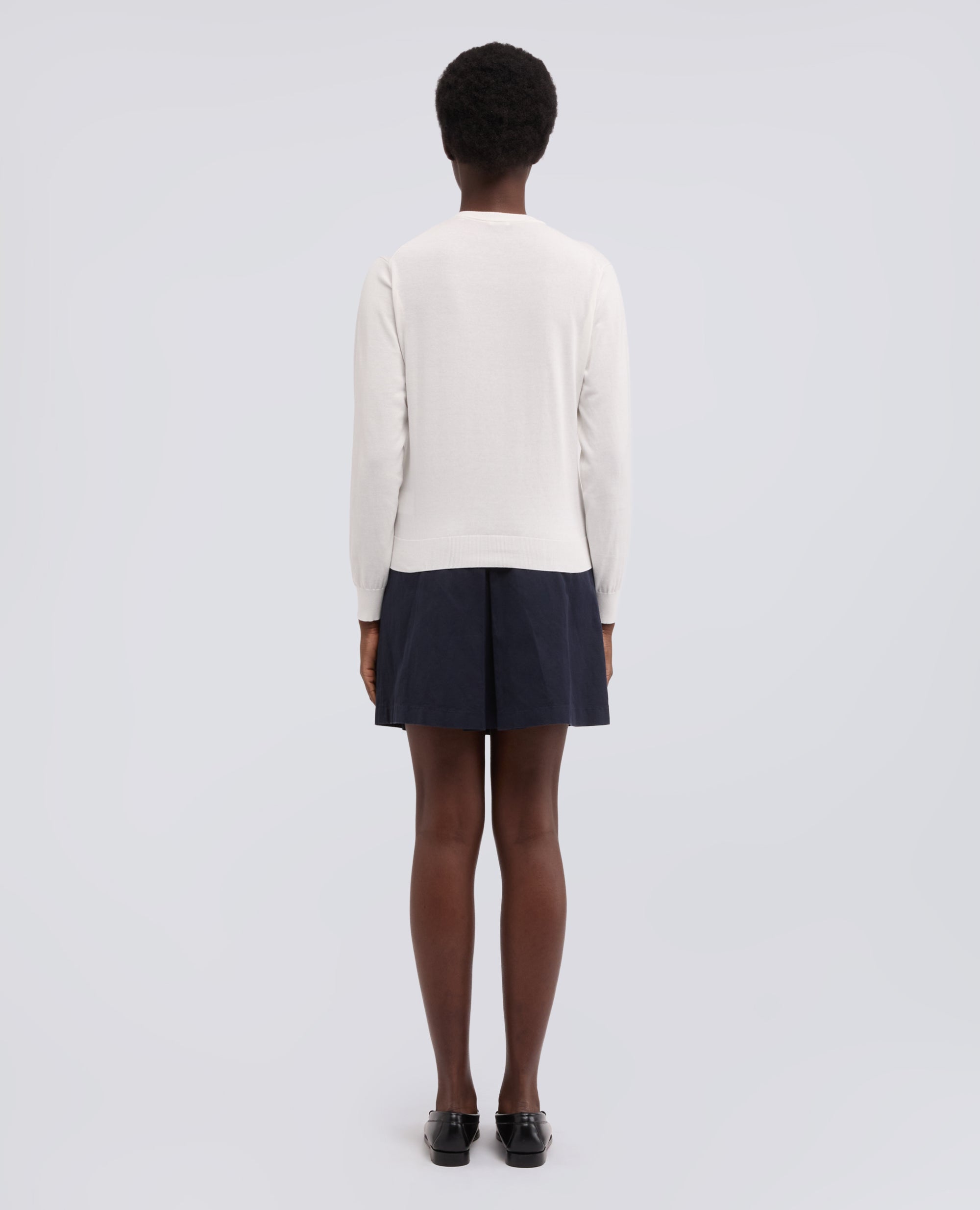 CARGIDAN GIROCOLLO IN COTONE-BIANCO-WHITE-BLANCO-WEISS-BLANC