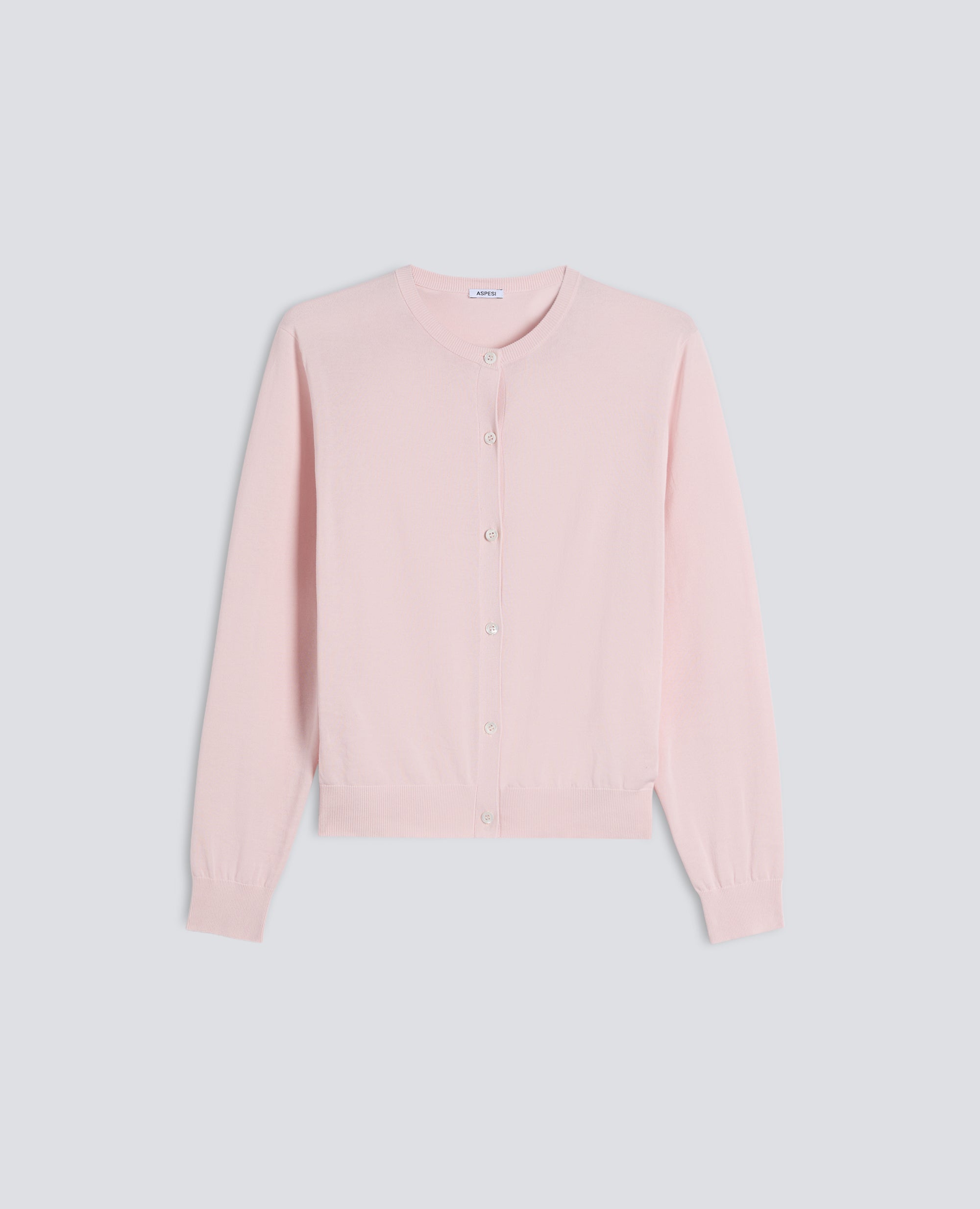 CARGIDAN GIROCOLLO IN COTONE-ROSA-PINK-ROSA-ROSA-ROSE