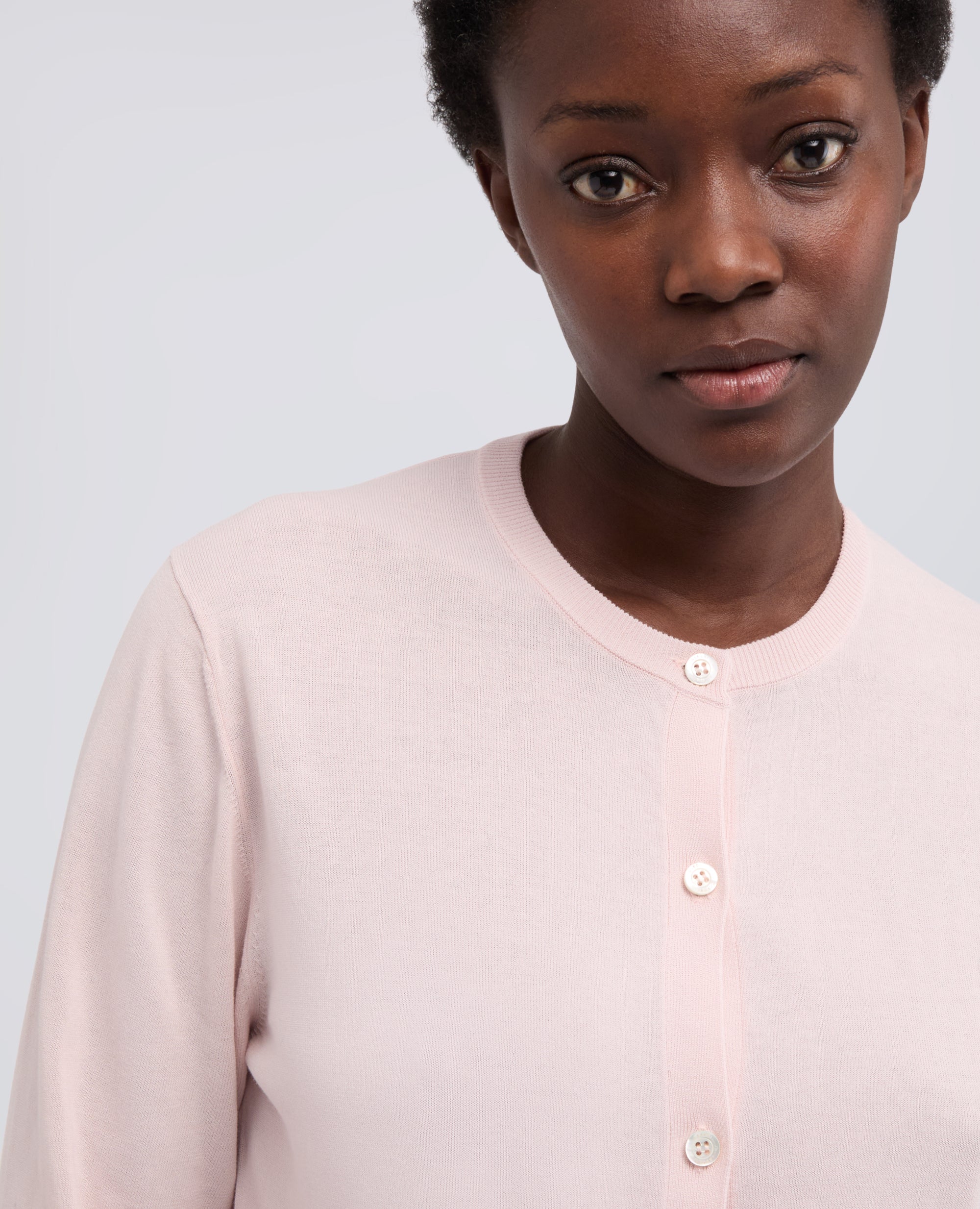 CARGIDAN GIROCOLLO IN COTONE-ROSA-PINK-ROSA-ROSA-ROSE