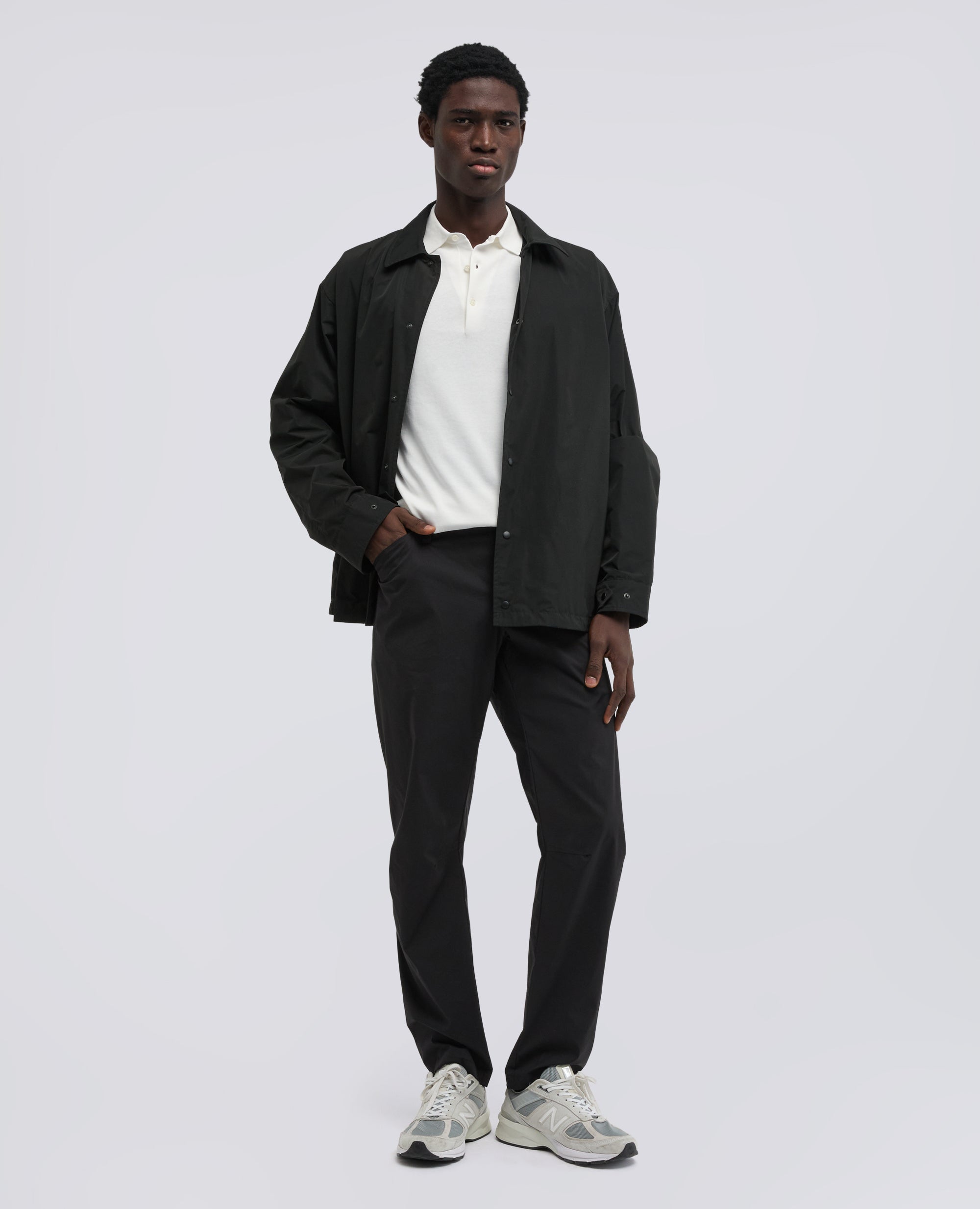 POLO IN COTONE CON BOTTONI IN MADREPERLA-BIANCO-WHITE-BLANCO-WEISS-BLANC