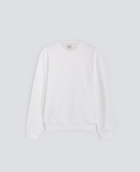 FELPA GARZATA-BIANCO-WHITE-BLANCO-WEISS-BLANC