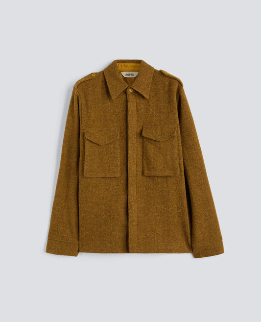 CAMICIA FIELD SHIRT-SENAPE-MUSTARD YELLOW-MOSTAZA-SENF-MOUTARDE