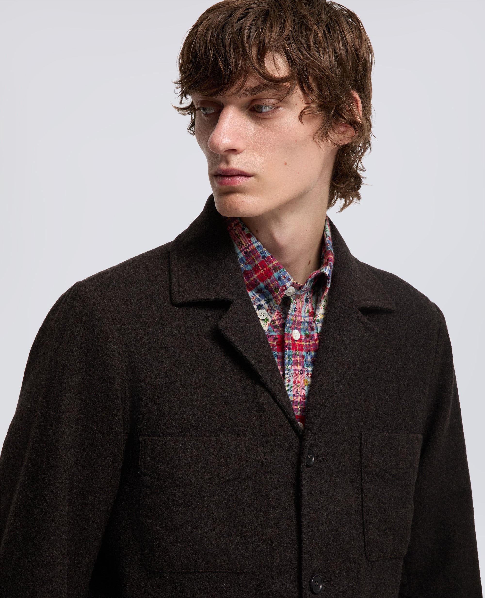 OVERSHIRT FANDANGO WINT IN LANA E CASHMERE-MARRONE-BROWN-MARR¢N-BRAUN-MARRON