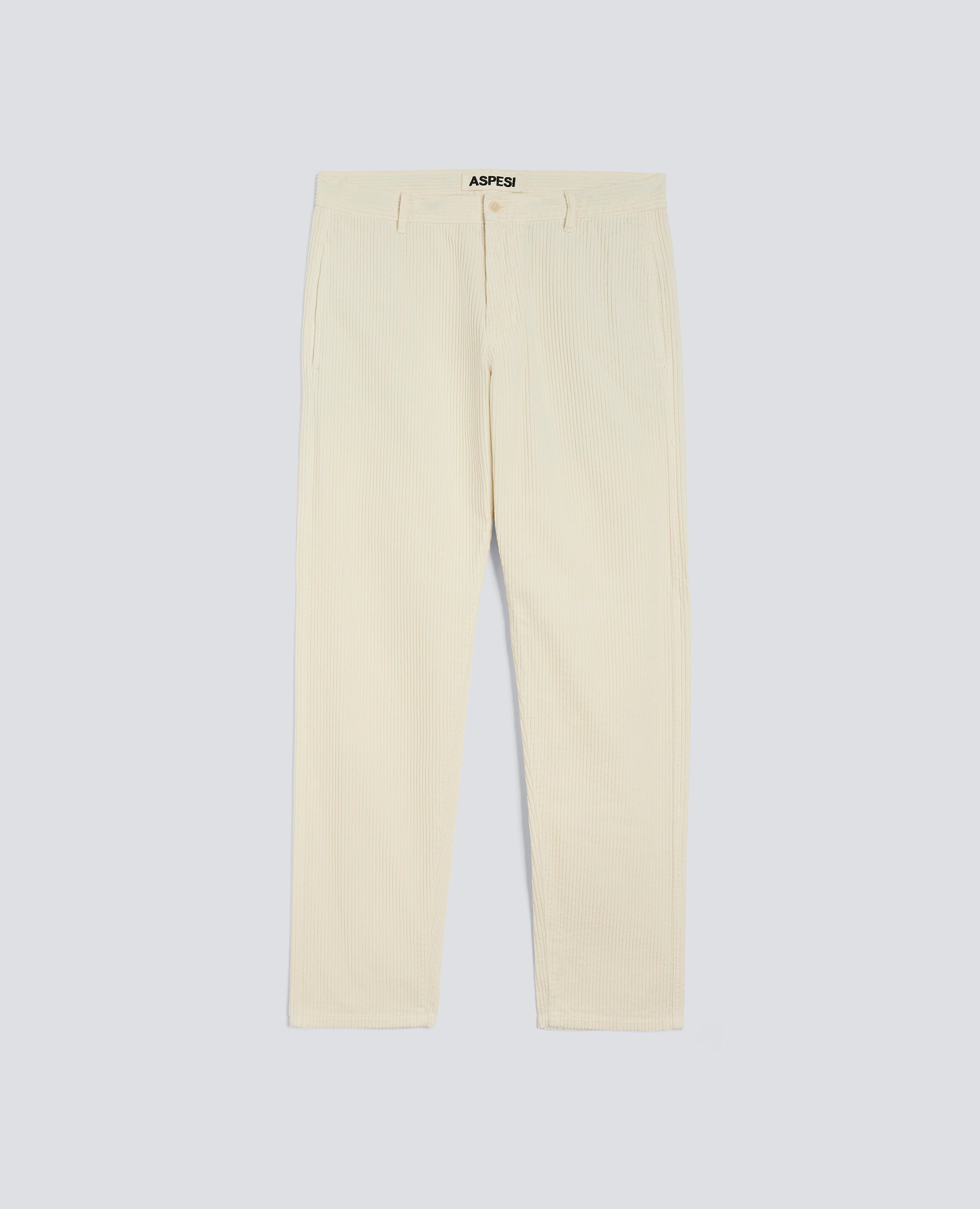 PANTALONE CHINO FUNZIONALE IN VELLUTO-NATURALE-NATURAL-NATURAL-NATURLICH-NATUREL