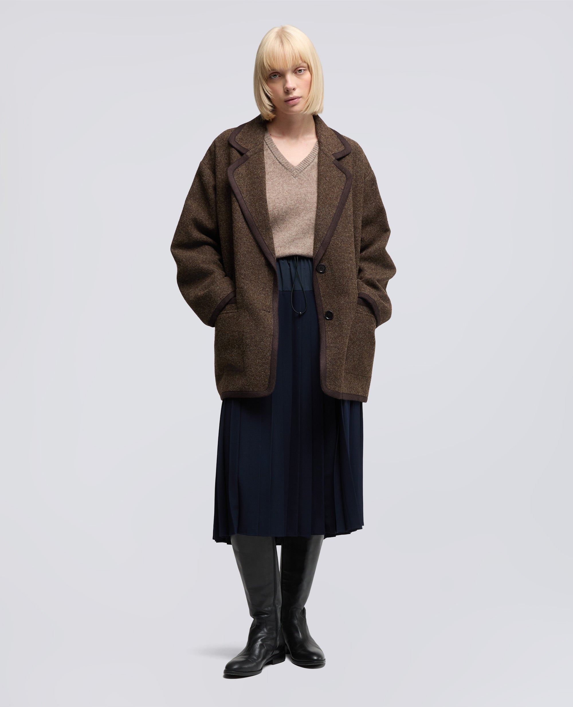 GIACCA MOD.0954-MARRONE-BROWN-MARR¢N-BRAUN-MARRON