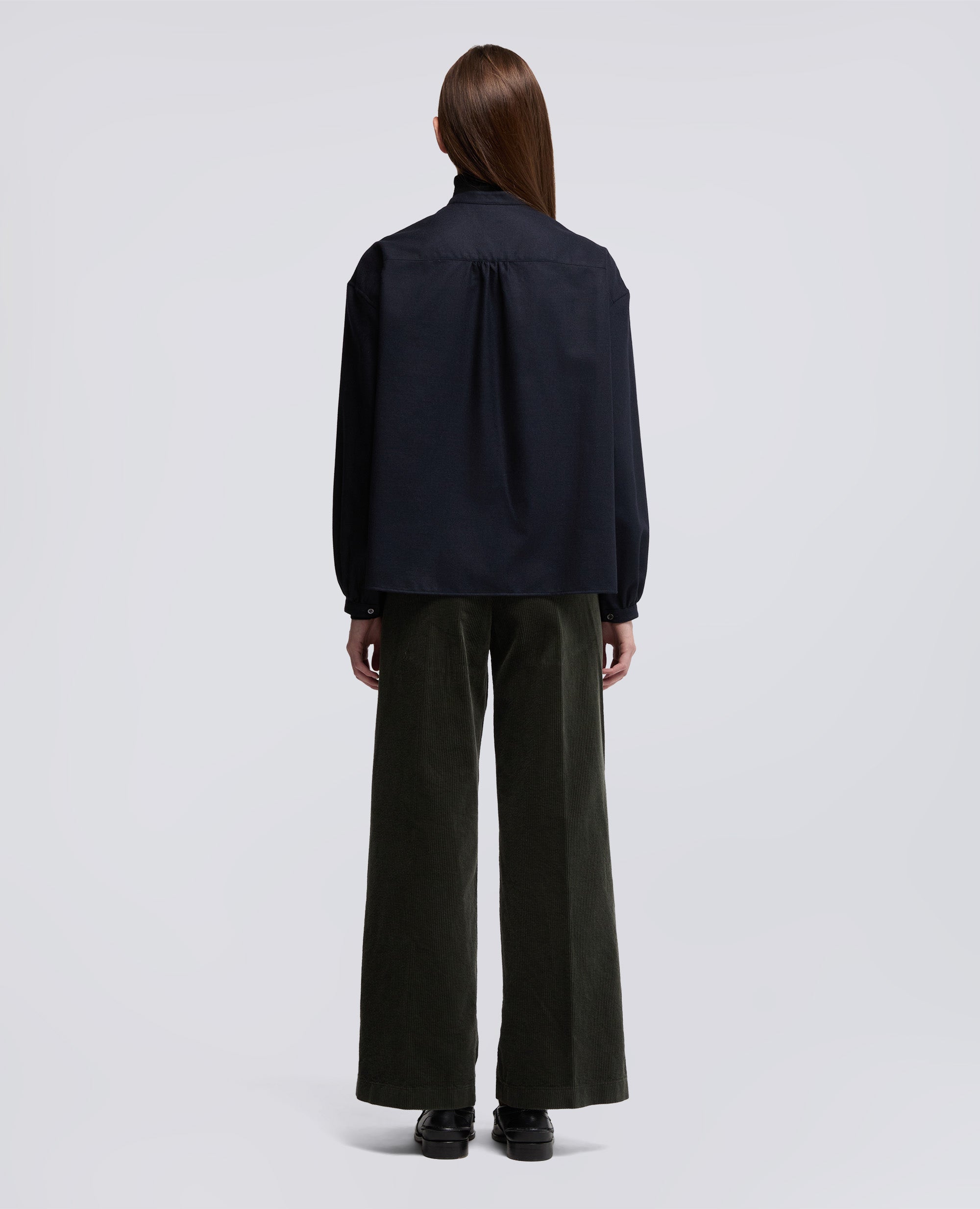 CAMICIA MOD.5433-NAVY-NAVY-AZUL MARINO-NAVY-NAVY