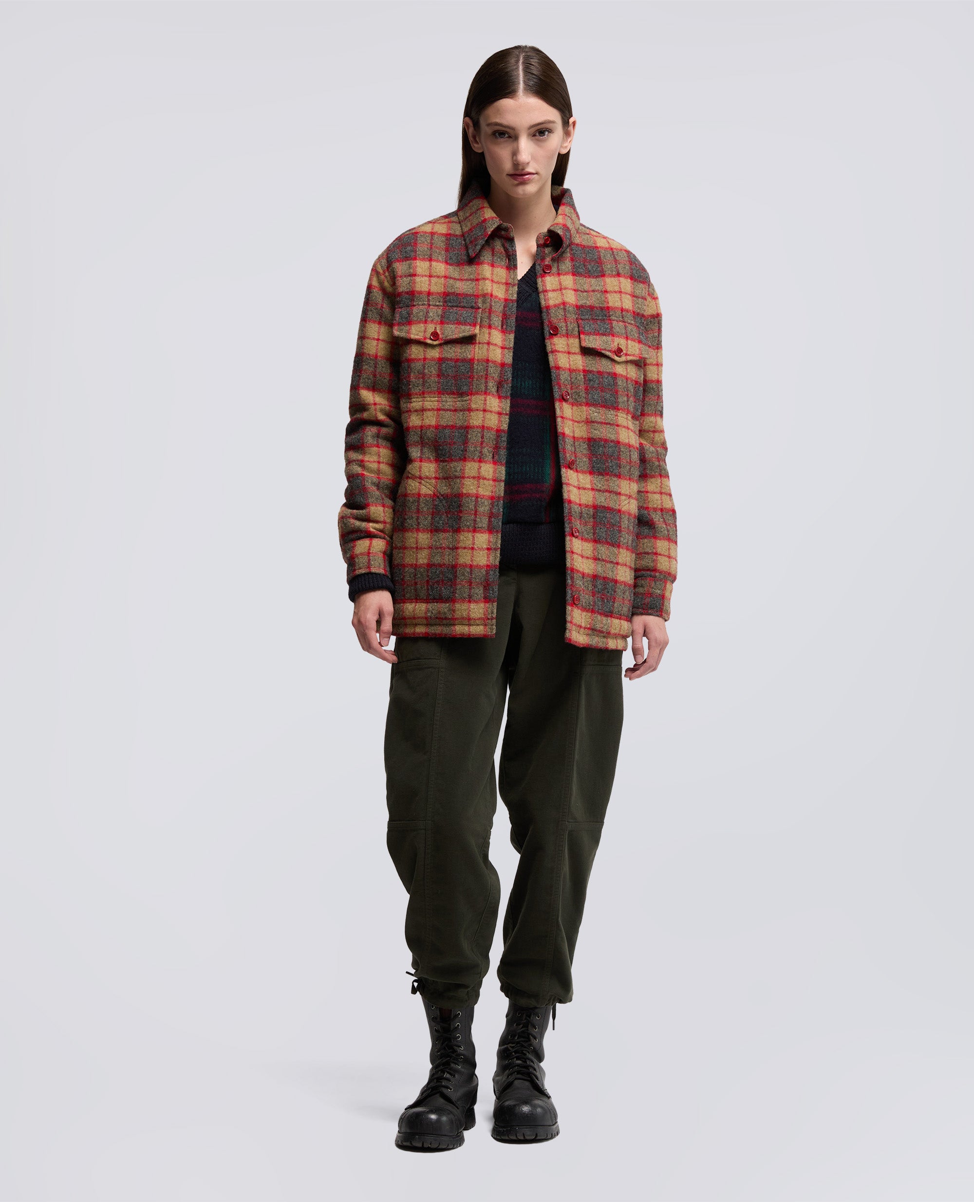 CAMICIA MOD.5438-CHECK ROSSO-CHECK ROSSO-CHECK ROSSO-CHECK ROSSO-CHECK ROSSO