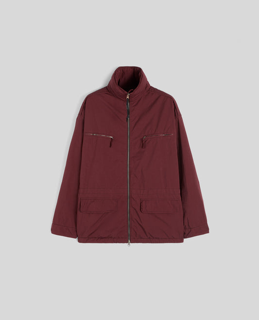 GIUBBOTTO GRAVEL IN MISTO NYLON-BORDEAUX-BURGUNDY-BURDEOS-BURGUNDERROT-BORDEAUX