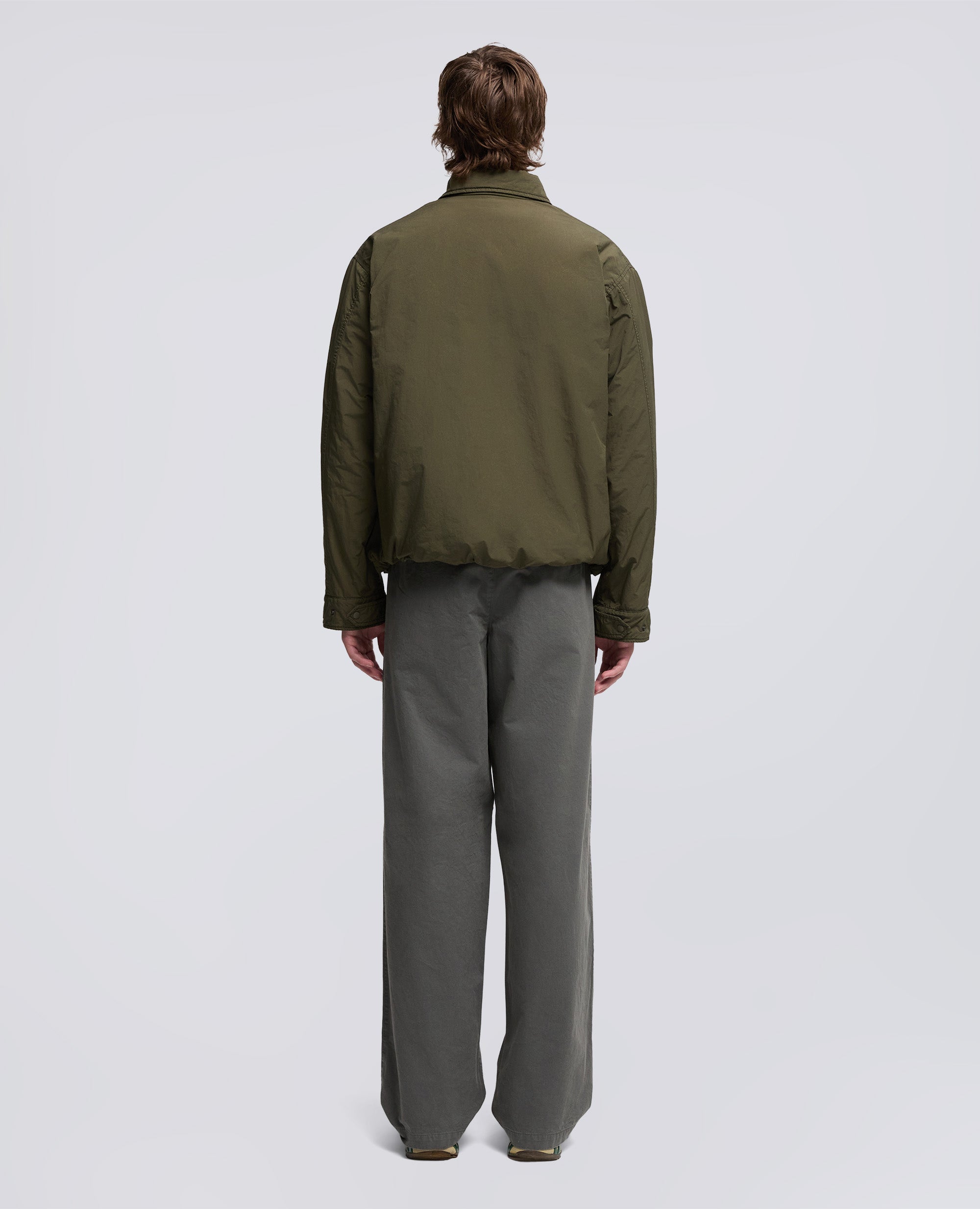 CAMICIA POLLARD IN NYLON IDROREPELLENTE-MILITARE-MILITARY-MILITAR-MILITAR-MILITAIRE