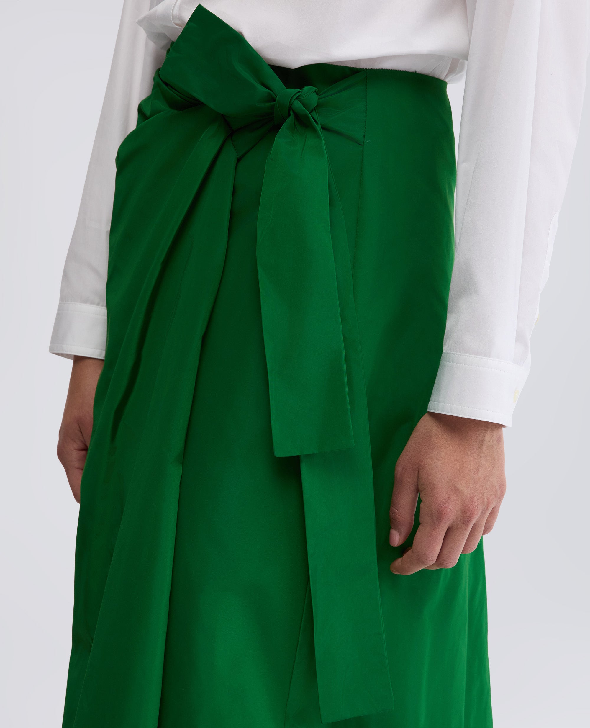 GONNA A PORTAFOGLIO IN TESSUTO TECNICO-VERDE-GREEN-VERDE-GRUN-VERT