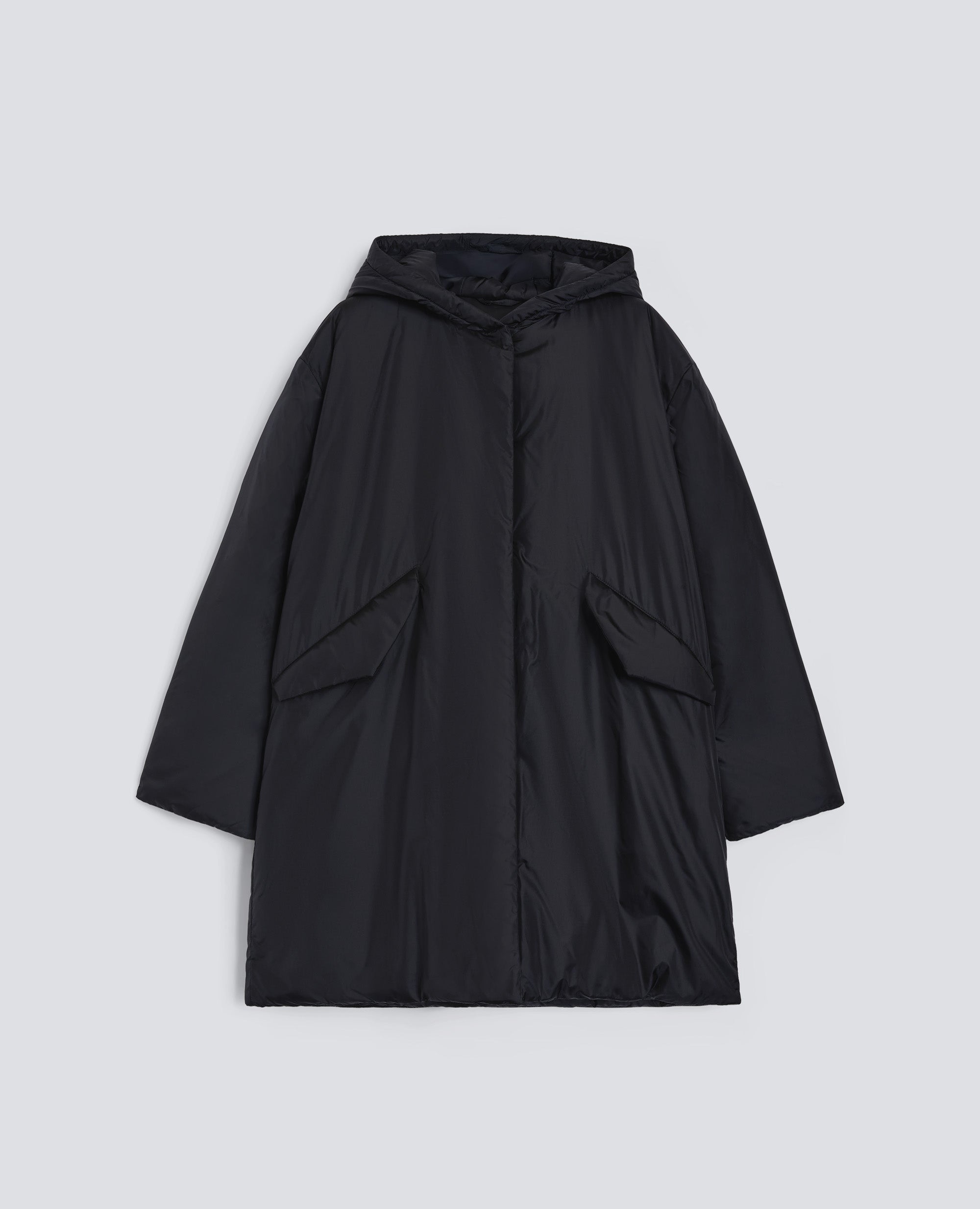 PARKA AMERICANO-NERO-BLACK-NEGRO-SCHWARZ-NOIR
