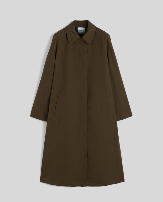 CAPPOTTO MARGARITA IN TELA DI MISTO COTONE-MILITARE-MILITARY-MILITAR-MILITAR-MILITAIRE