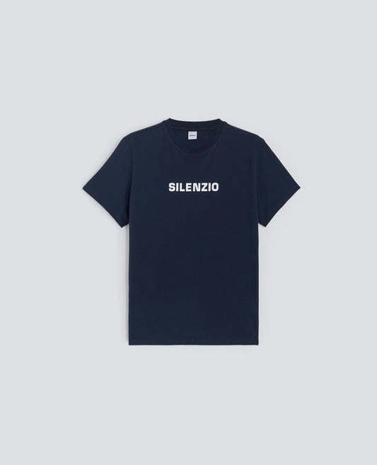 T-SHIRT IN JERSEY DI COTONE CON STAMPA-NAVY-NAVY-AZUL MARINO-NAVY-NAVY