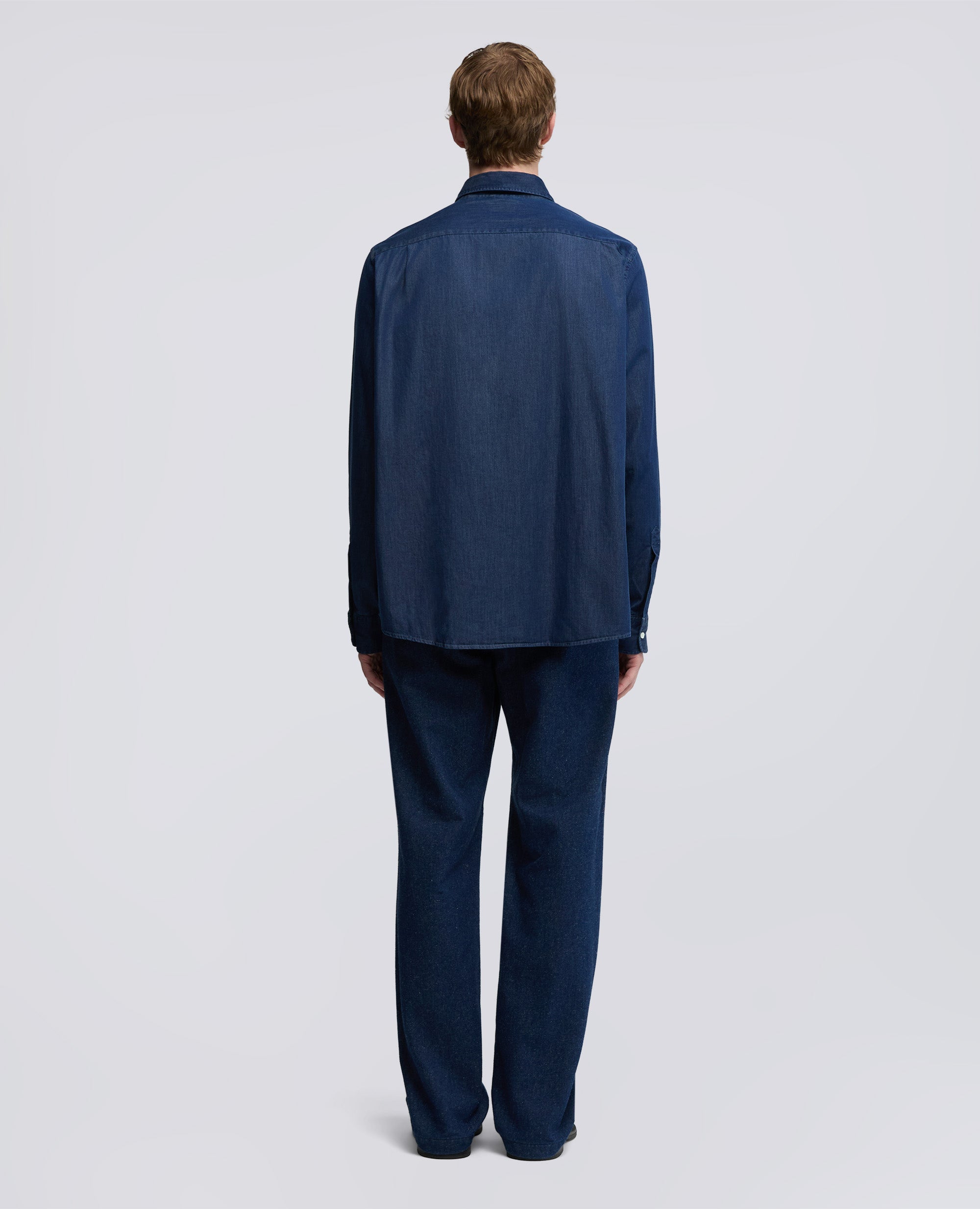 CAMICIA VIC-DENIM MEDIO-MEDIUM DENIM-DENIM MEDIO-MITTLERER DENIM-DENIM MOYEN