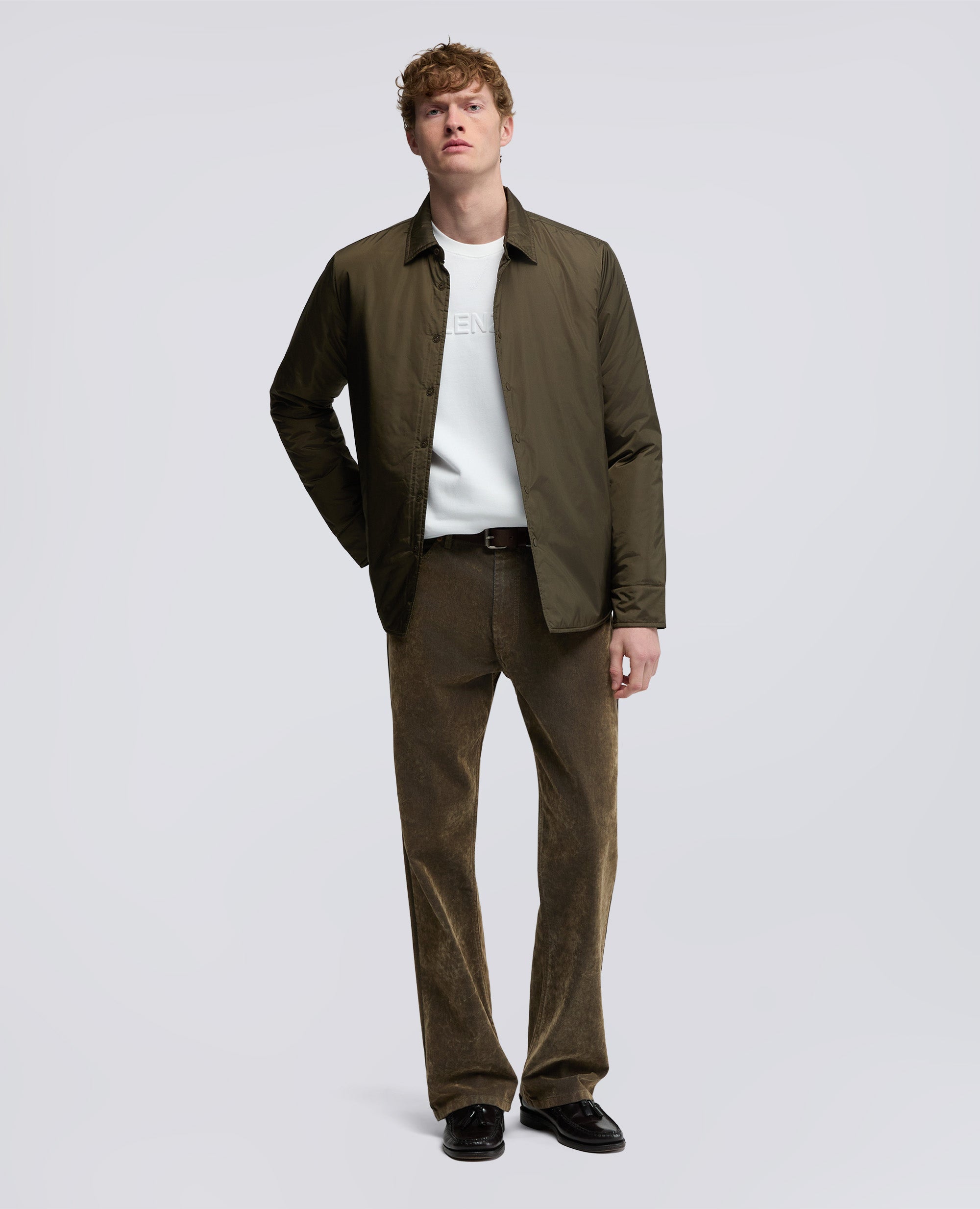 OVERSHIRT IN NYLON IDROREPELLENTE-MILITARE-MILITARY-MILITAR-MILITAR-MILITAIRE