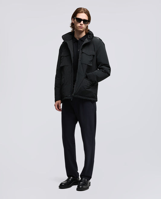 FILED JACKET MINI FIELD VENTO IN NYLON-NERO-BLACK-NEGRO-SCHWARZ-NOIR