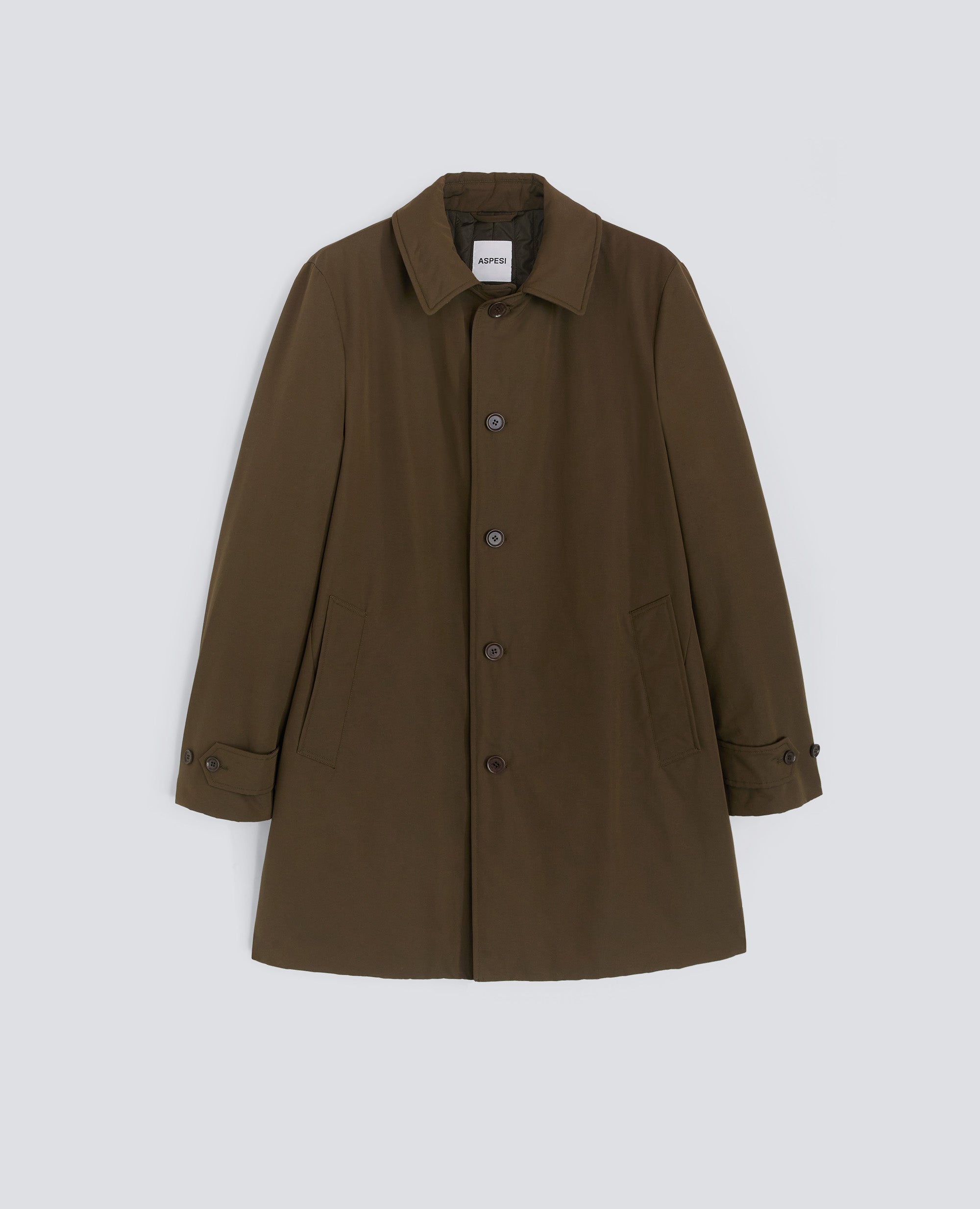 IMPERMEABILE VODKA LE IN MISTO COTONE-MILITARE-MILITARY-MILITAR-MILITAR-MILITAIRE