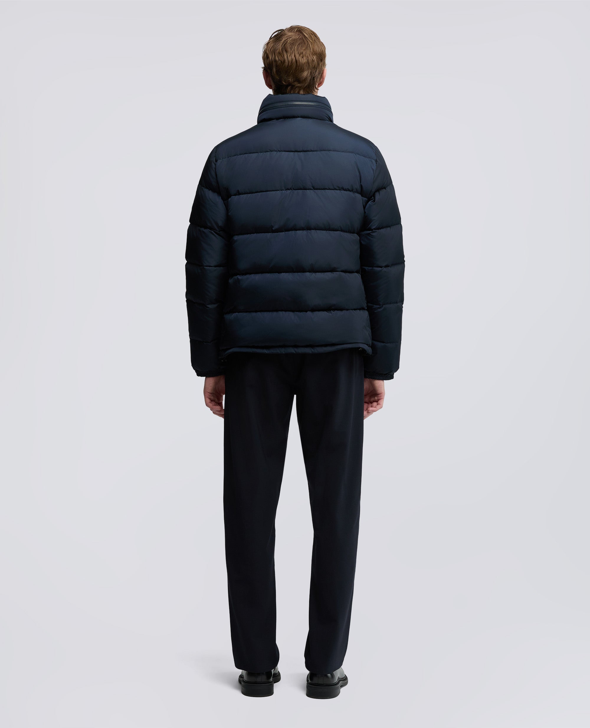 PIUMINO POCOELASTICO RE IN NYLON-NAVY-NAVY-AZUL MARINO-NAVY-NAVY