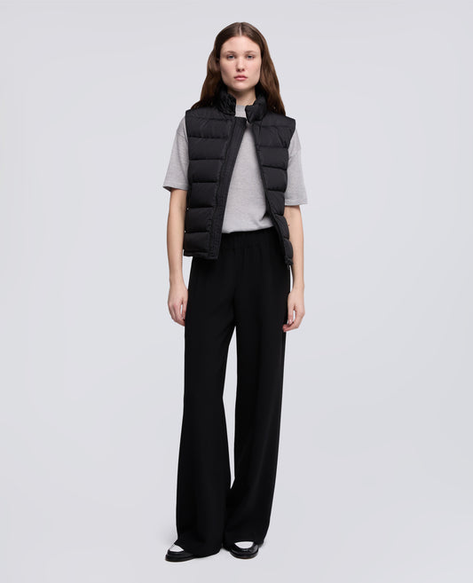 GILET NEW MINNIE IN NYLON RICICLATO-NERO-BLACK-NEGRO-SCHWARZ-NOIR