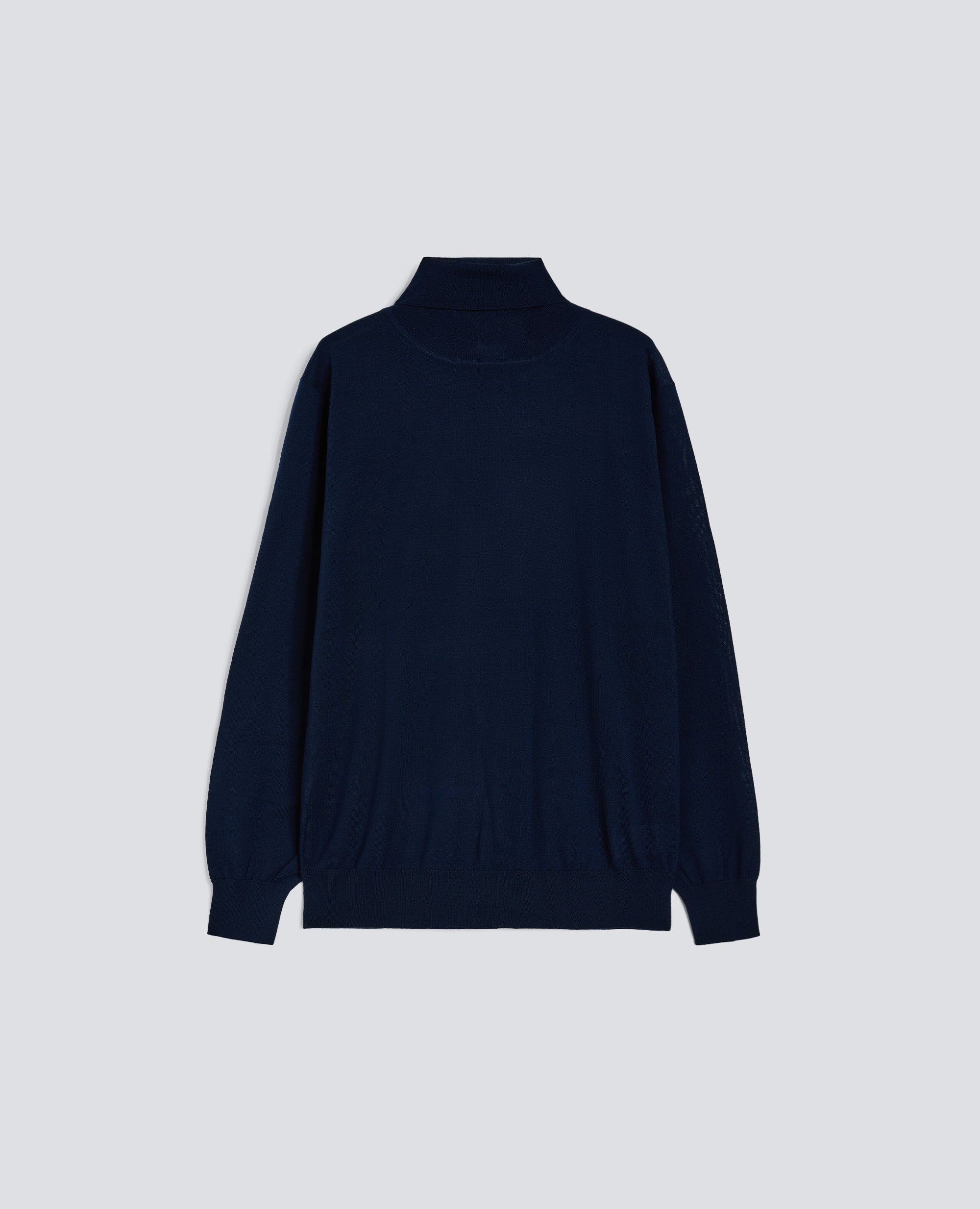 MAGLIA DOLCEVITA IN LANA MERINO-BLU BLACK-BLACK NAVY-BLU BLACK-BLU BLACK-BLU BLACK