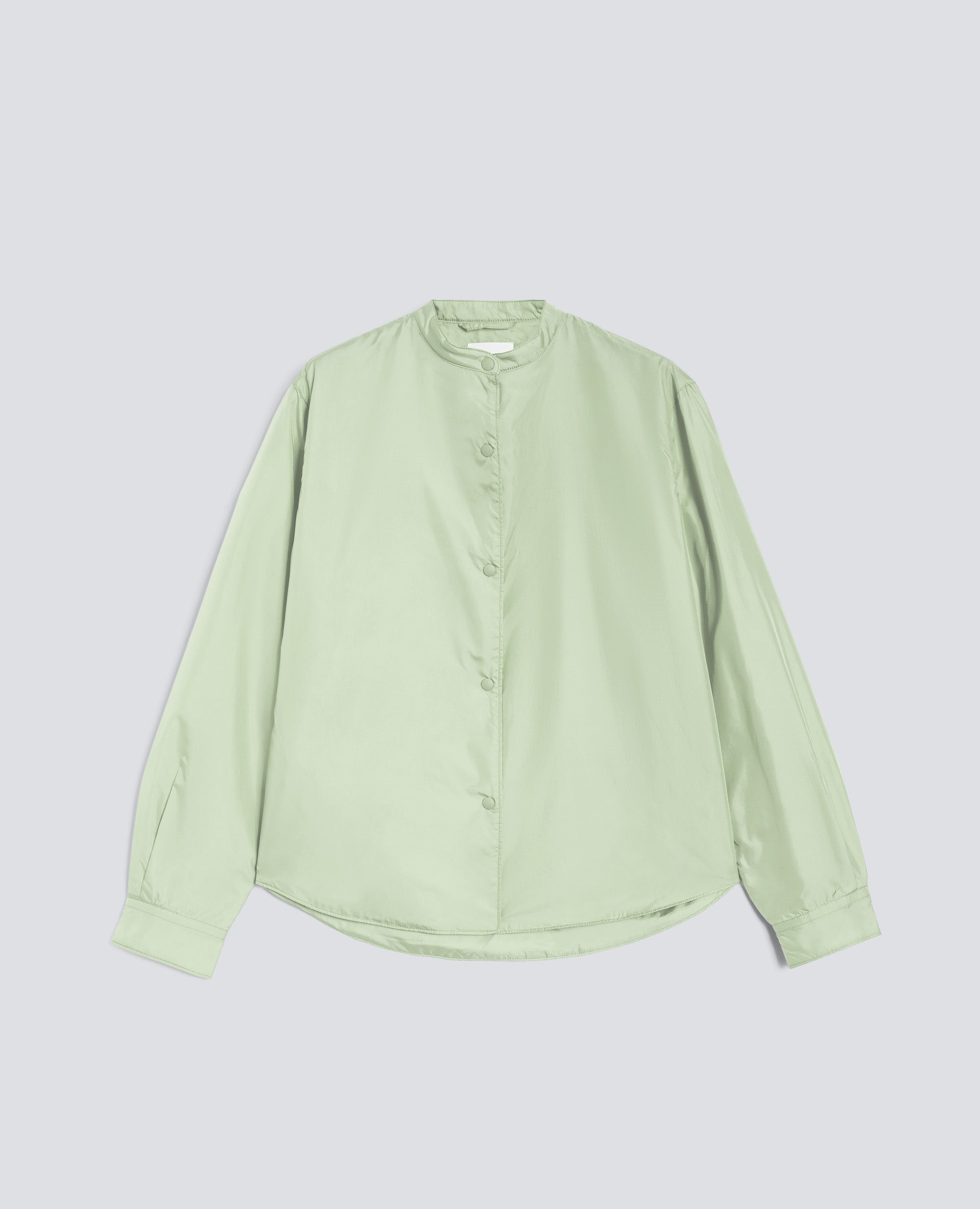 GIACCA CAMICIA IN TAFFETÀ TECNICO-LATTE MENTA-LATTE MENTA-LATTE MENTA-LATTE MENTA-LATTE MENTA