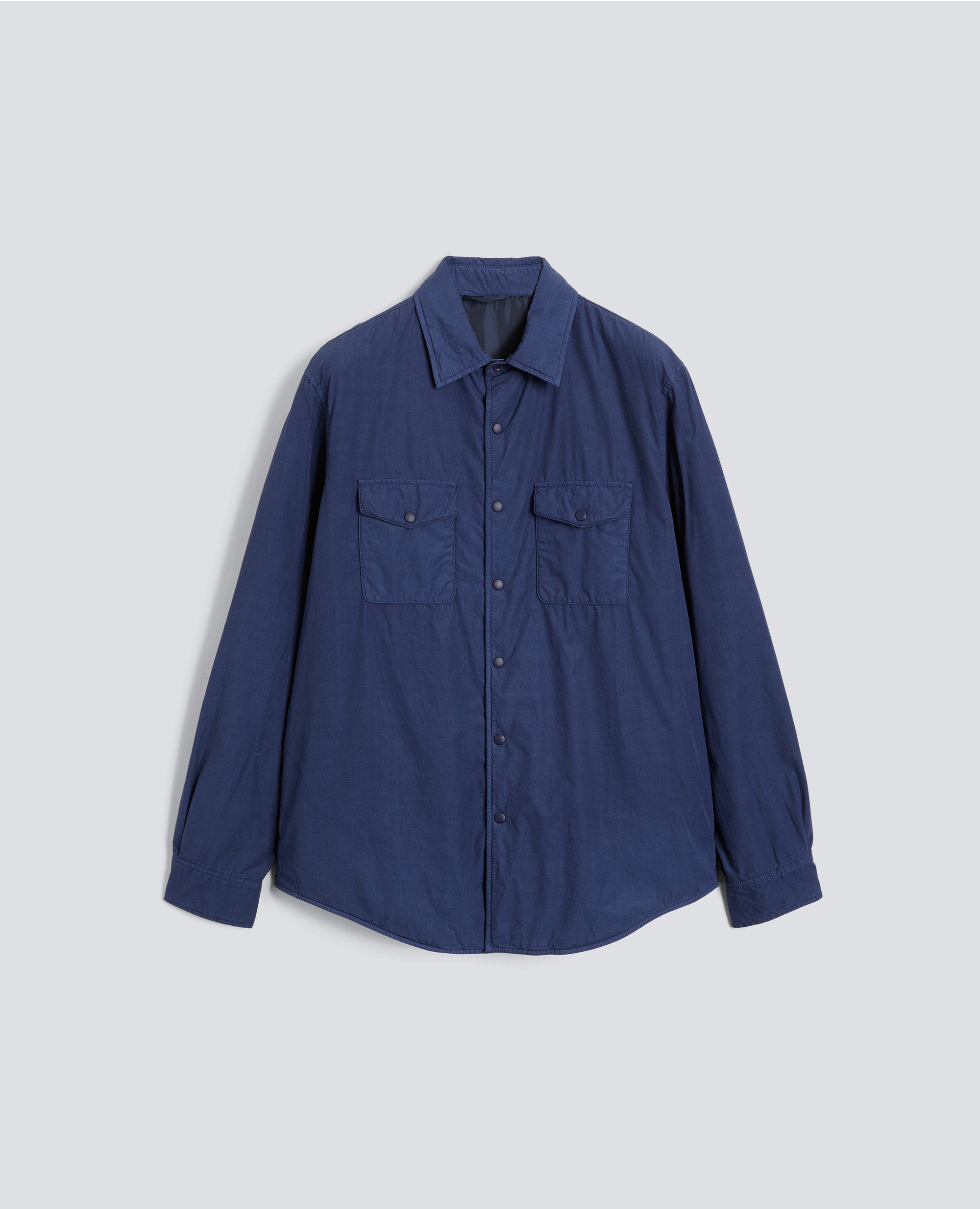 CAMICIA 13 PIU IN POPELINE DI COTONE-AVIO-AIR FORCE BLUE-AZUL MILITAR-AIR-BLEU AVIATION