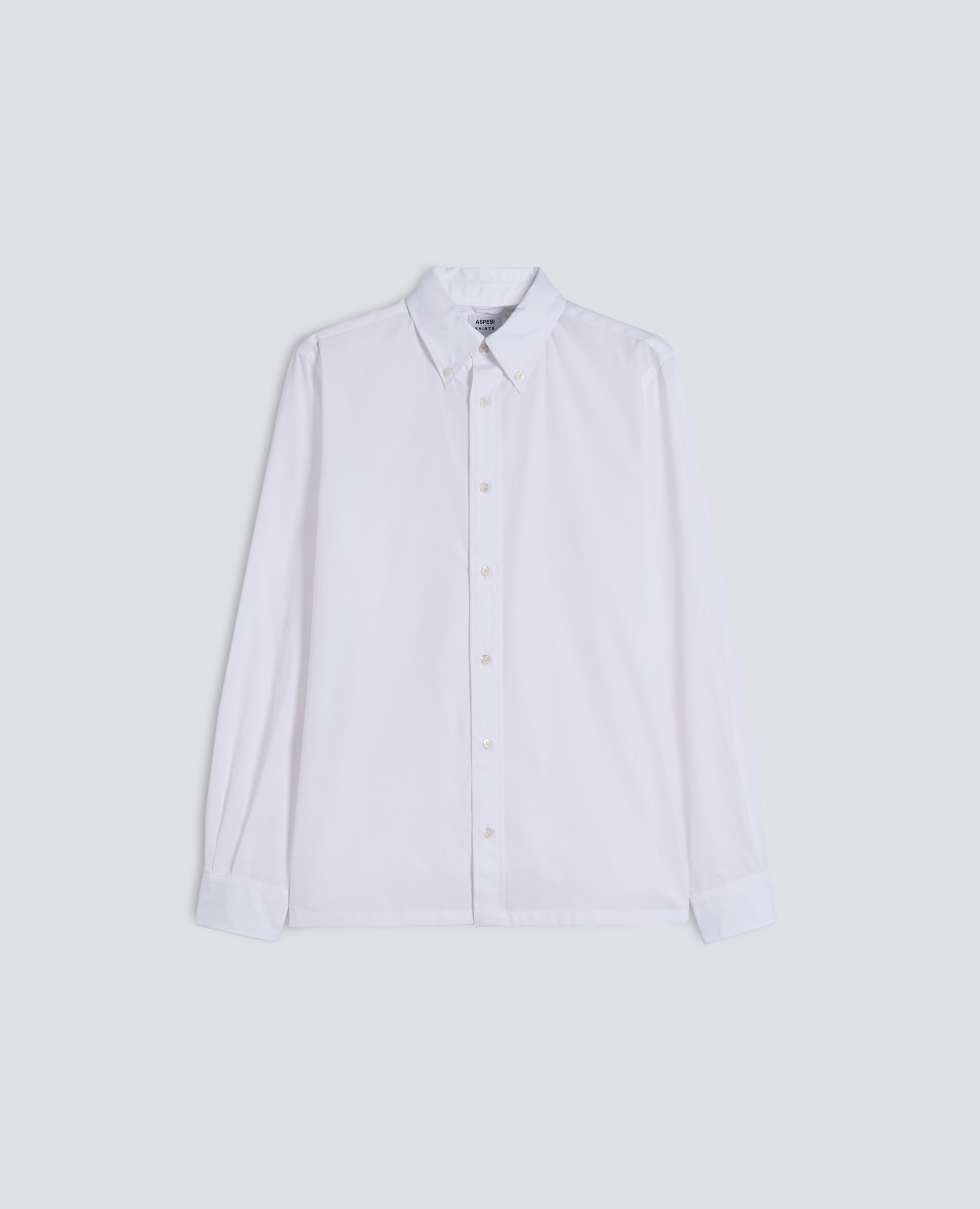 CAMICIA IN POPELINE DI COTONE BOX CUT-BIANCO-WHITE-BLANCO-WEISS-BLANC