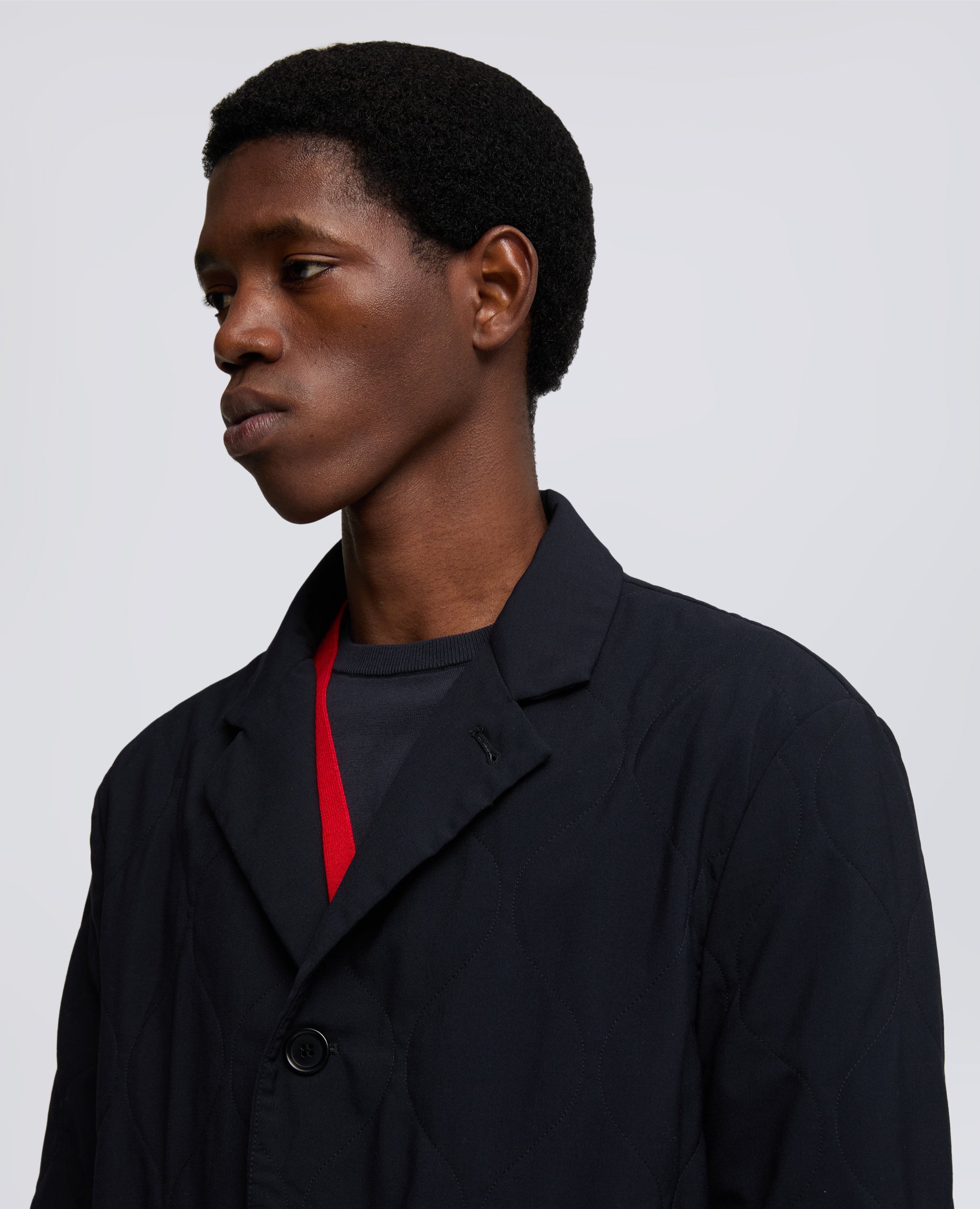 GIACCA IN TECNOLANA IMBOTTITA-BLU/BLACK-NAVY / BLACK-BLU/BLACK-BLU/BLACK-BLU/BLACK