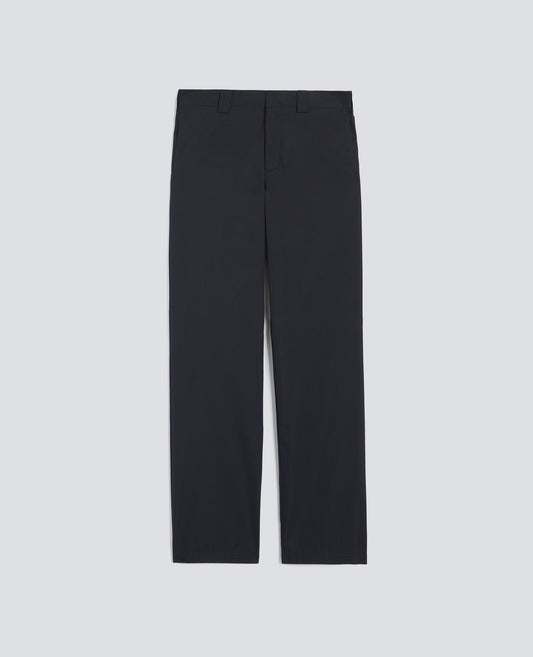 PANTALONE IN TWILL DI COTONE NYLON TINTO PEZZA-NAVY-NAVY-AZUL MARINO-NAVY-NAVY