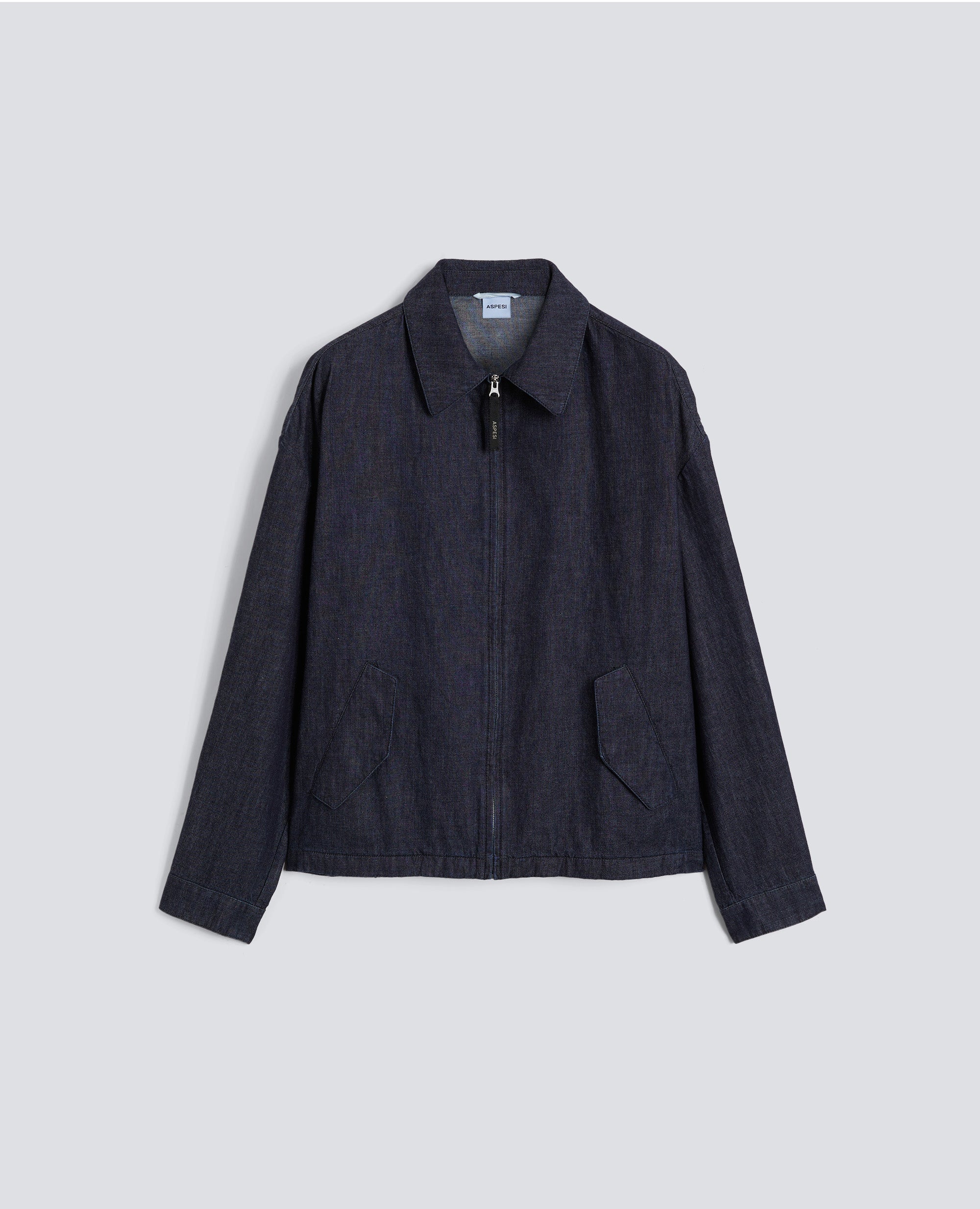 GIUBBOTTO IN DENIM LEGGERO-DENIM SCURO-DARK DENIM-DENIM OSCURO-DUNKLES DENIM-DENIM FONCE