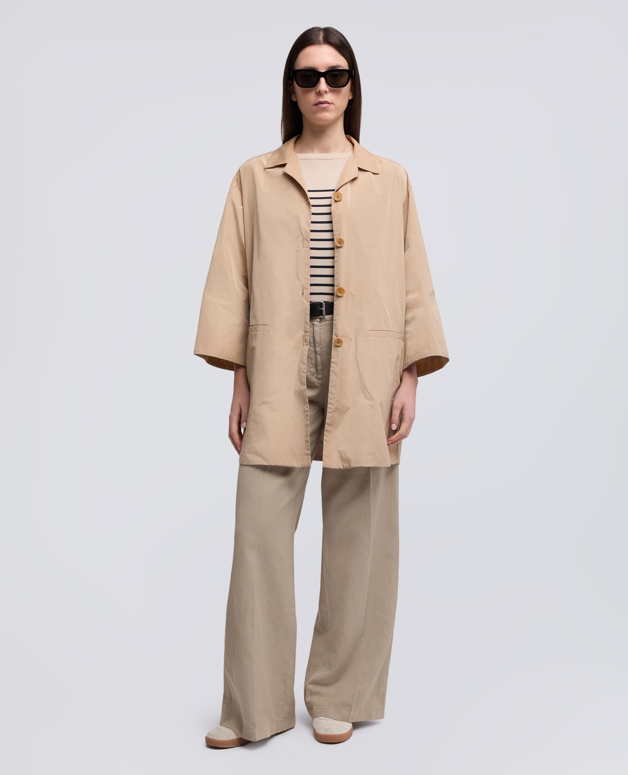 SOPRABITO IN TAFFETA TECNICO-BEIGE-BEIGE-BEIS-BEIGE-BEIGE