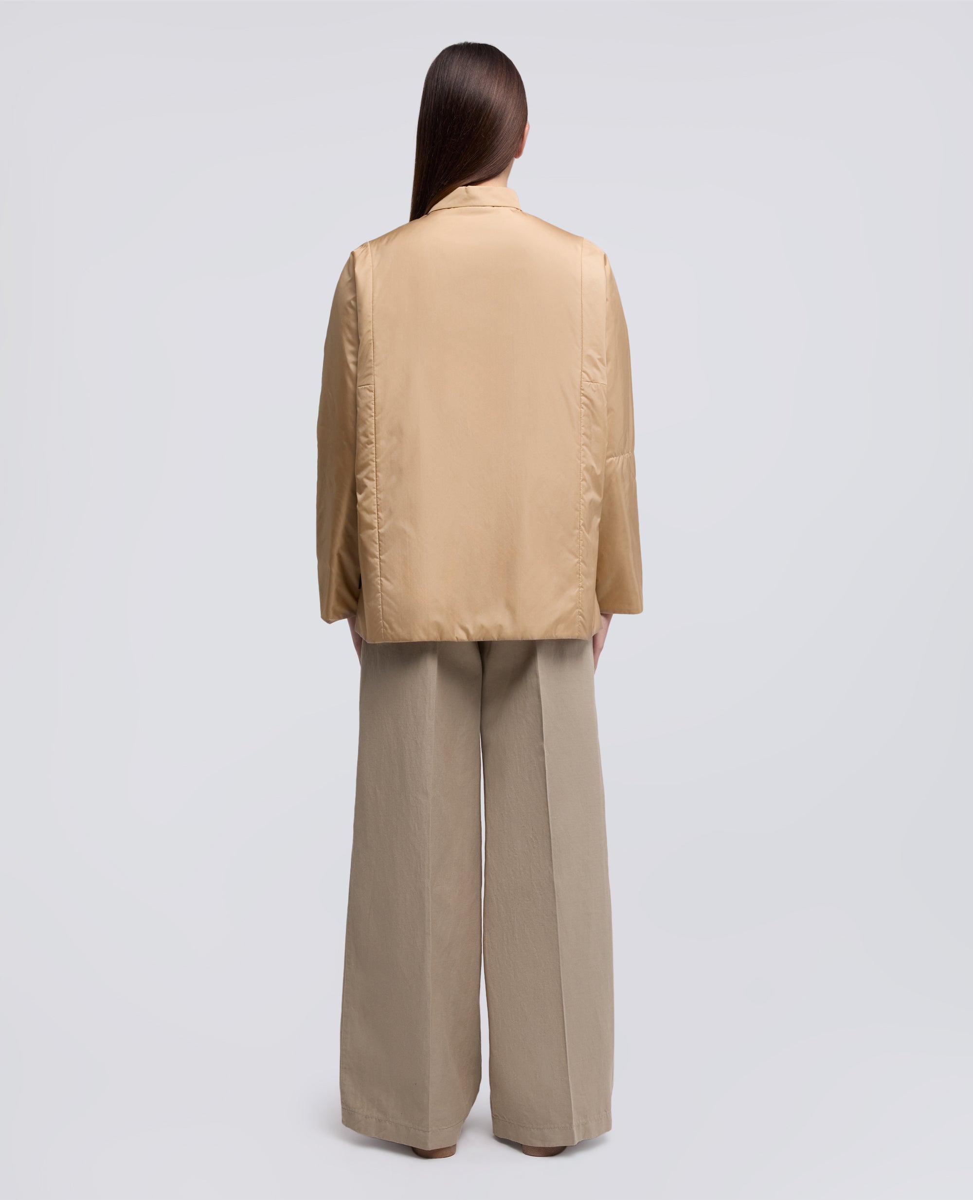 SOPRABITO IN TAFFETA TECNICO-BEIGE-BEIGE-BEIS-BEIGE-BEIGE