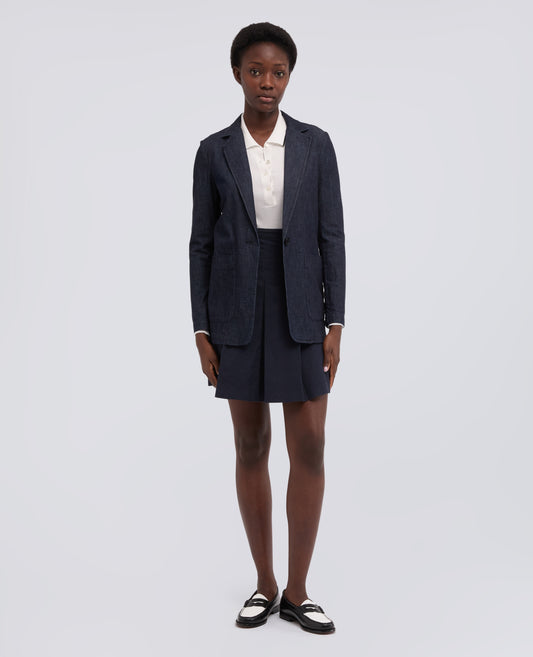 POLO A MANICHE LUNGHE REALIZZATA IN FILATO DI PURO COTONE-BIANCO-WHITE-BLANCO-WEISS-BLANC