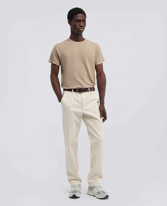 MAGLIA RAGLAN IN MICRO WAFFLE DI COTONE-SABBIA-SAND-ARENA-SAND-SABLE