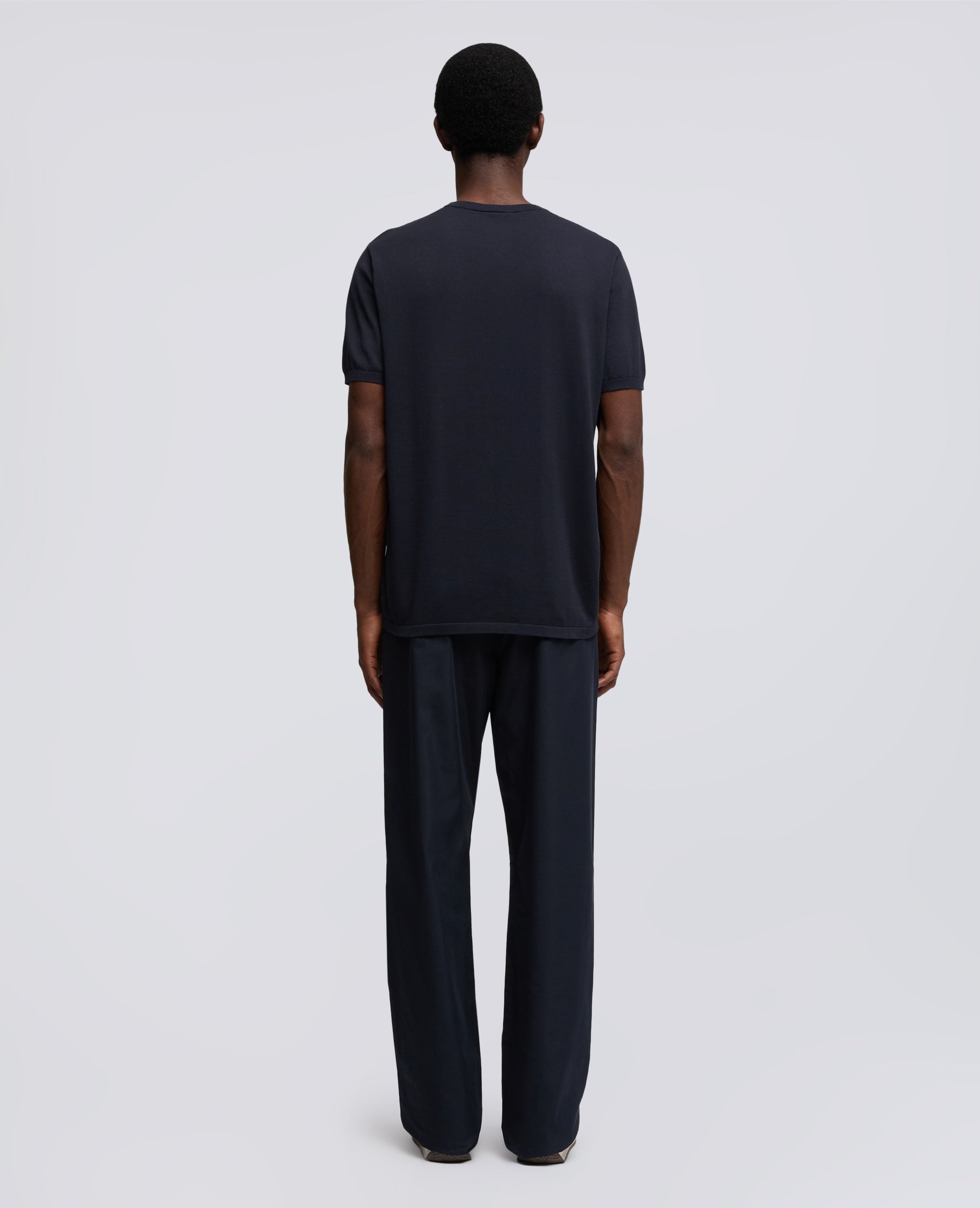 T-SHIRT IN COTONE-NAVY-NAVY-AZUL MARINO-NAVY-NAVY