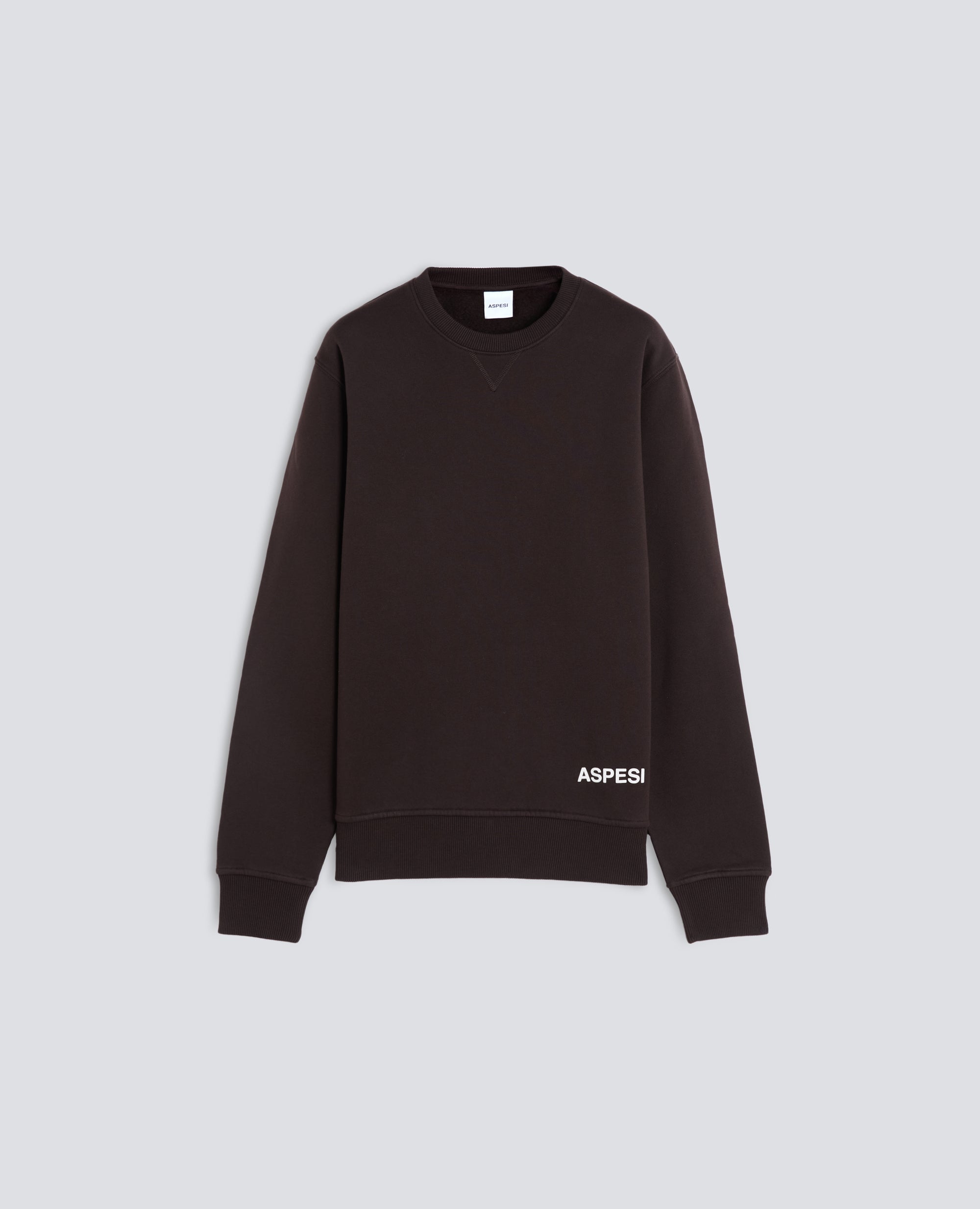 FELPA GARZATA-MARRONE-BROWN-MARR¢N-BRAUN-MARRON