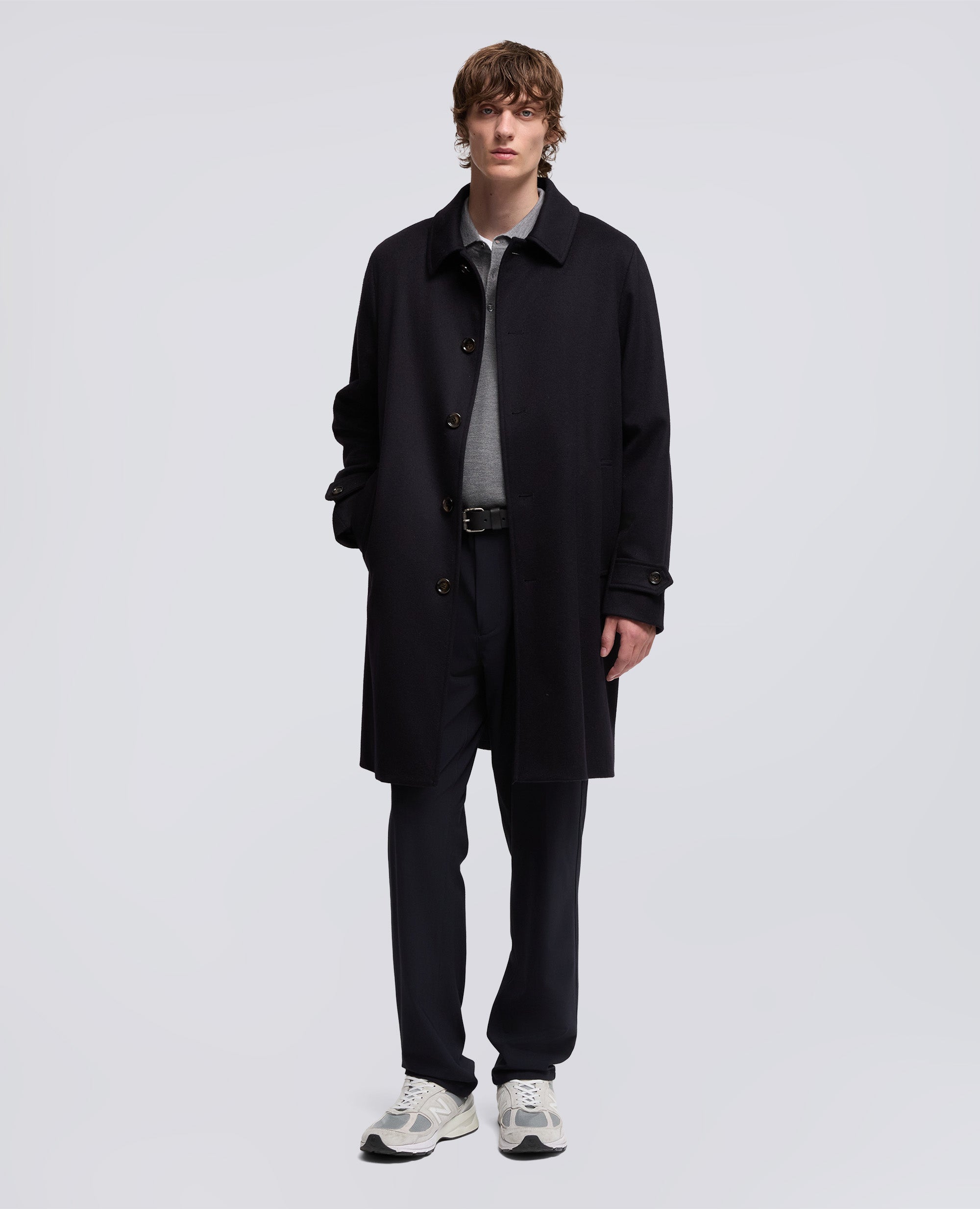 CAPPOTTO PASCAL IN LANA VERGINE E ALPACA-NAVY-NAVY-AZUL MARINO-NAVY-NAVY