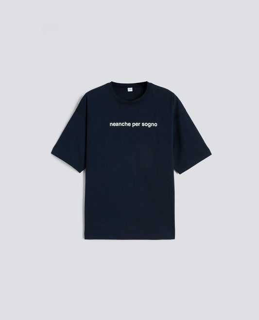 T-SHIRT GIROCOLLO IN JERSEY DI COTONE-NAVY-NAVY-AZUL MARINO-NAVY-NAVY